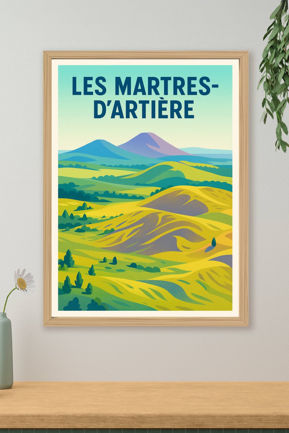 Affiche de Les Martres-d'Artière - Paysages volcaniques enchanteurs