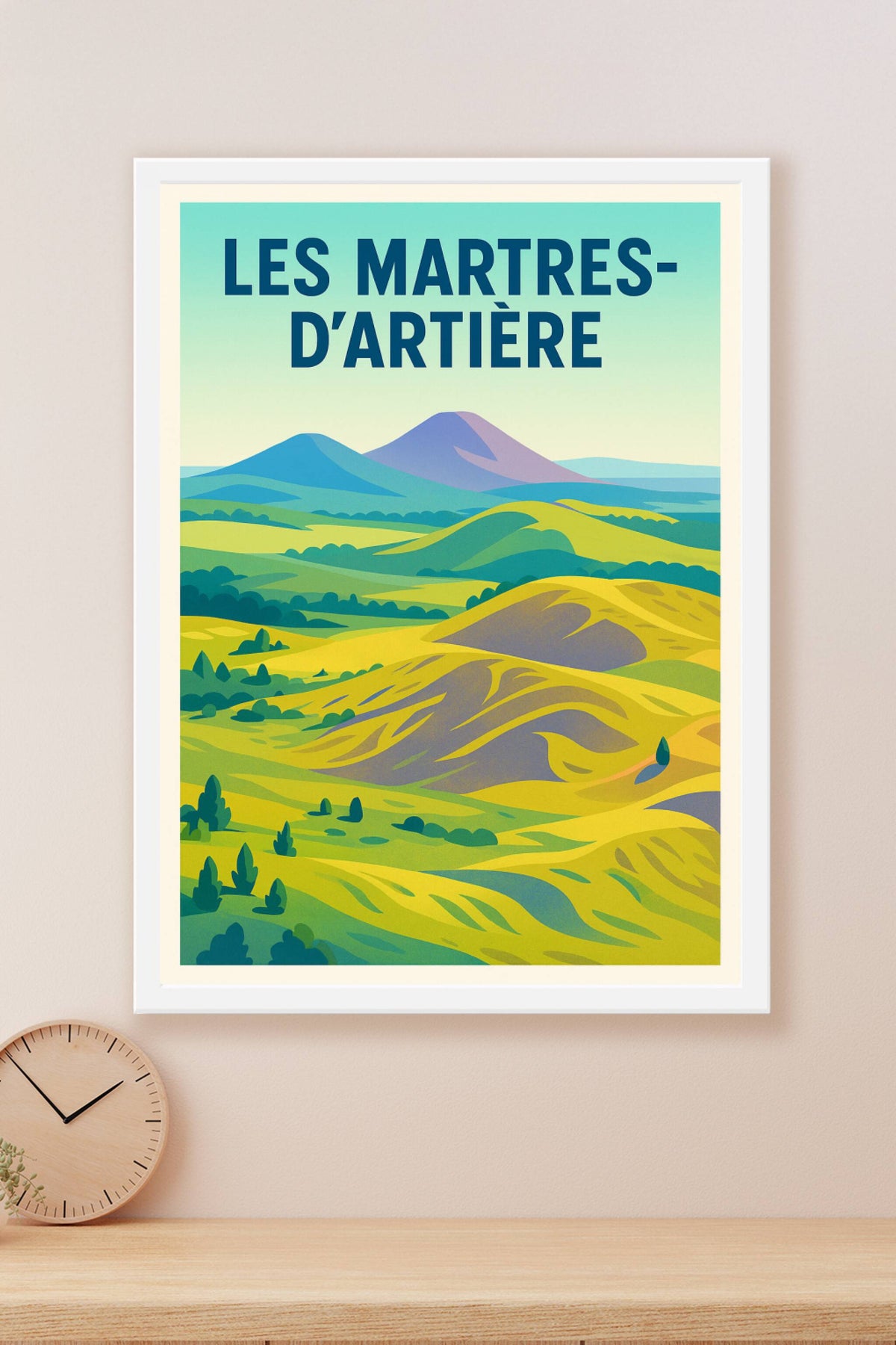 Affiche de Les Martres-d'Artière - Paysages volcaniques enchanteurs