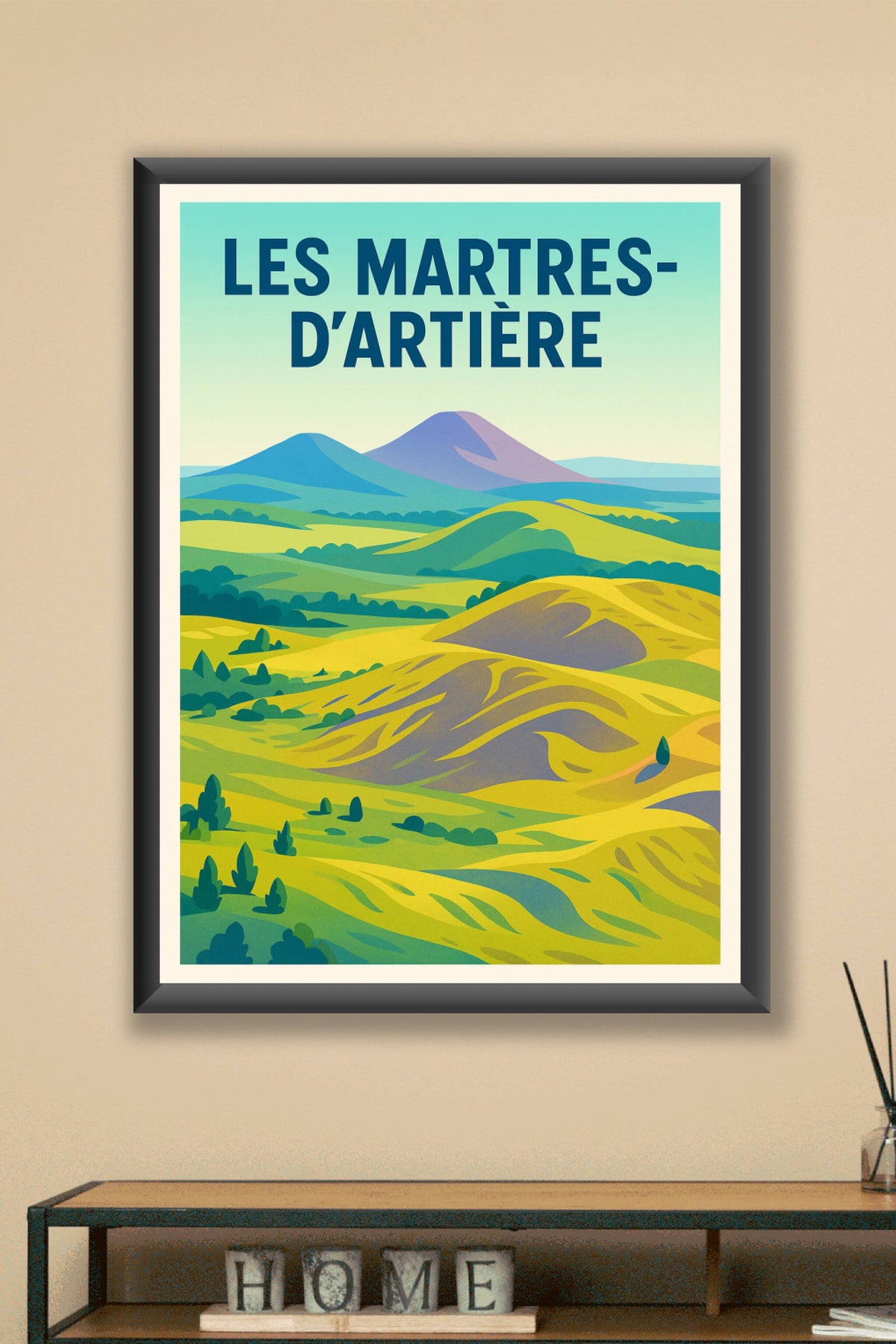 Affiche de Les Martres-d'Artière - Paysages volcaniques enchanteurs