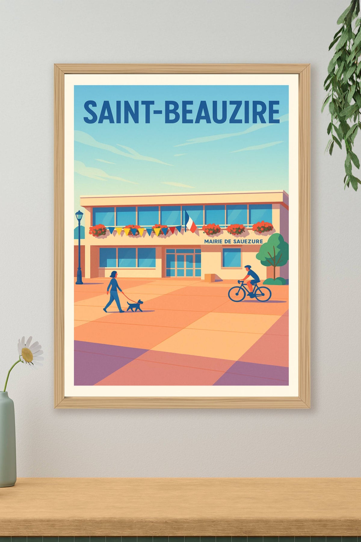 Affiche de Saint-Beauzire - Charme et tranquillité au cœur de la commune