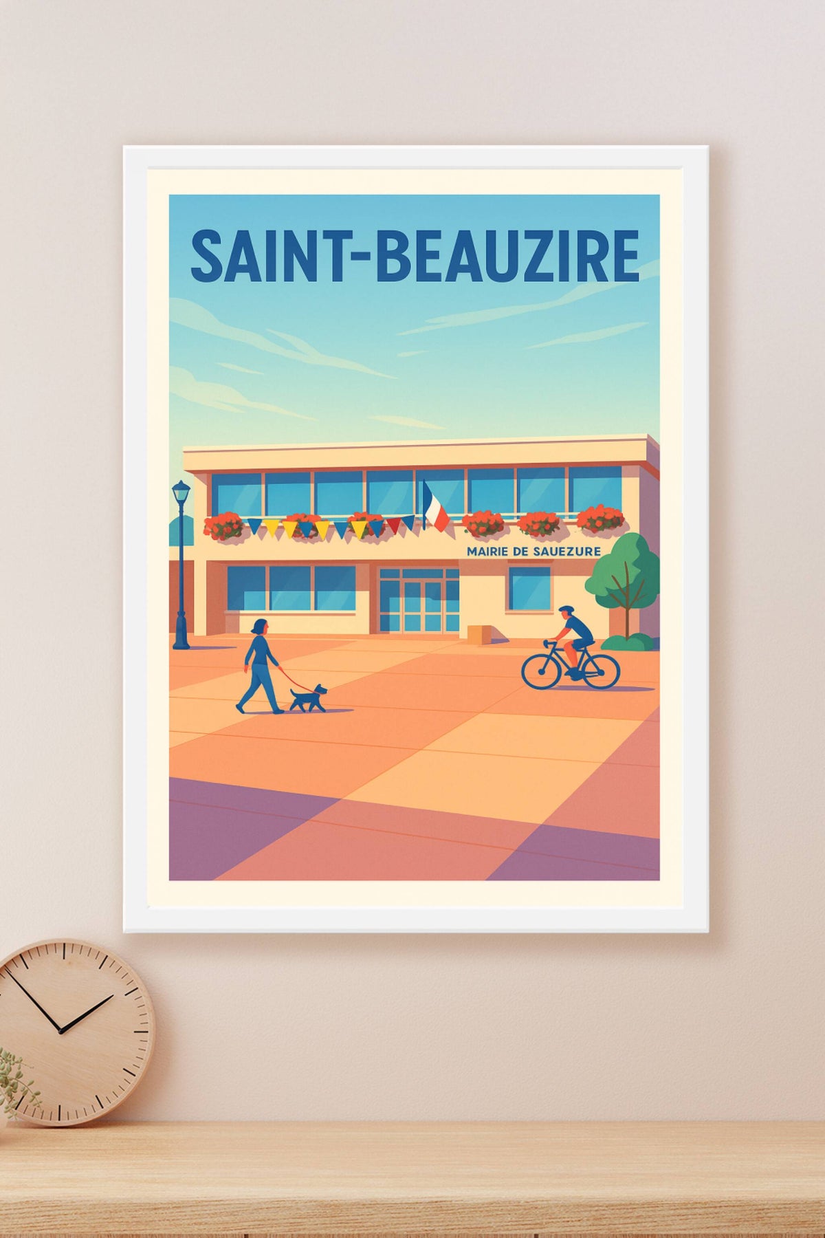 Affiche de Saint-Beauzire - Charme et tranquillité au cœur de la commune