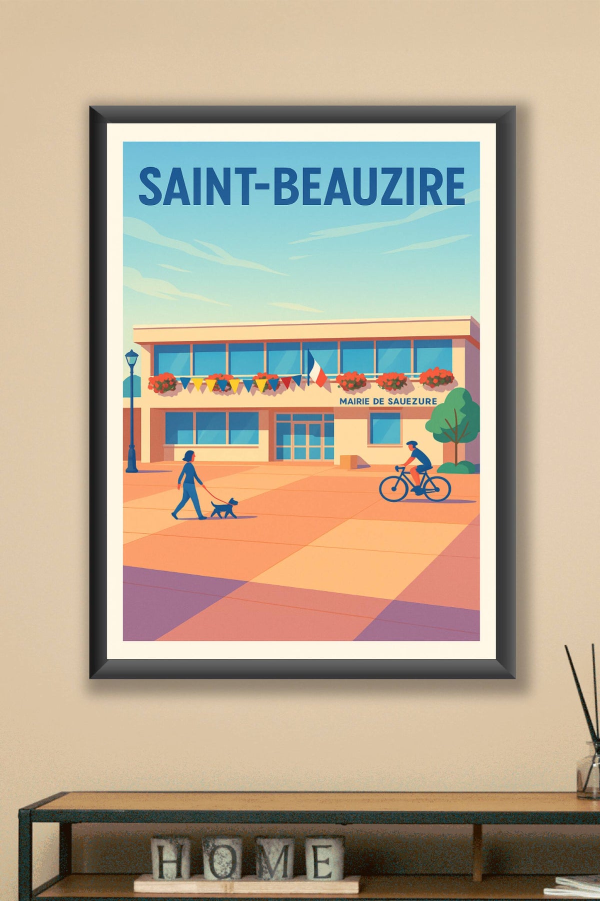 Affiche de Saint-Beauzire - Charme et tranquillité au cœur de la commune