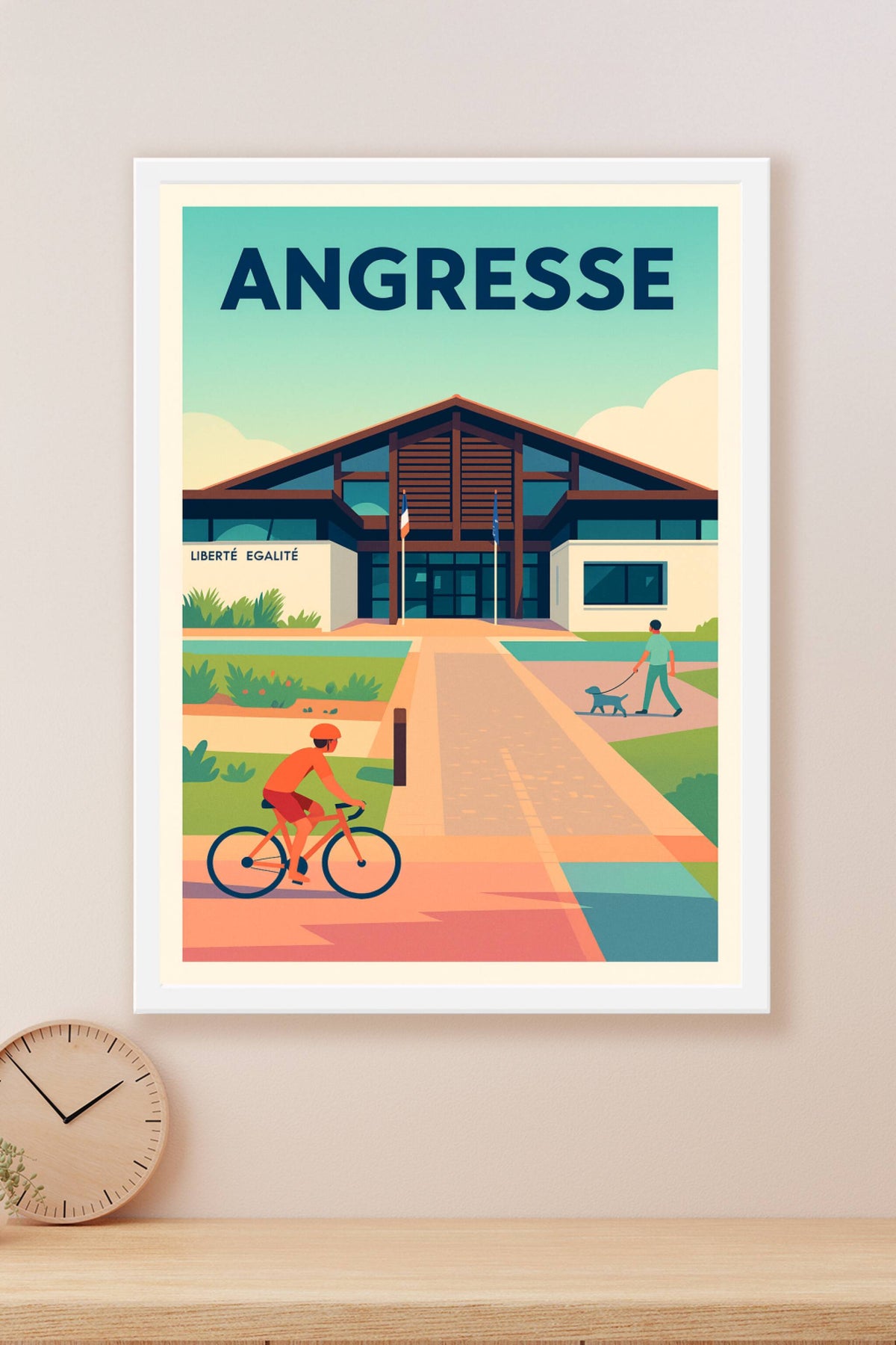 Affiche de Angresse - Charme et douceur de vivre en plein air
