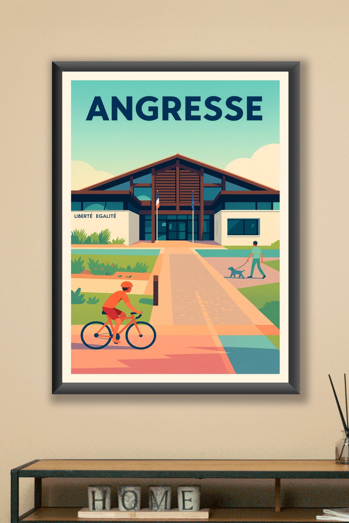 Affiche de Angresse - Charme et douceur de vivre en plein air