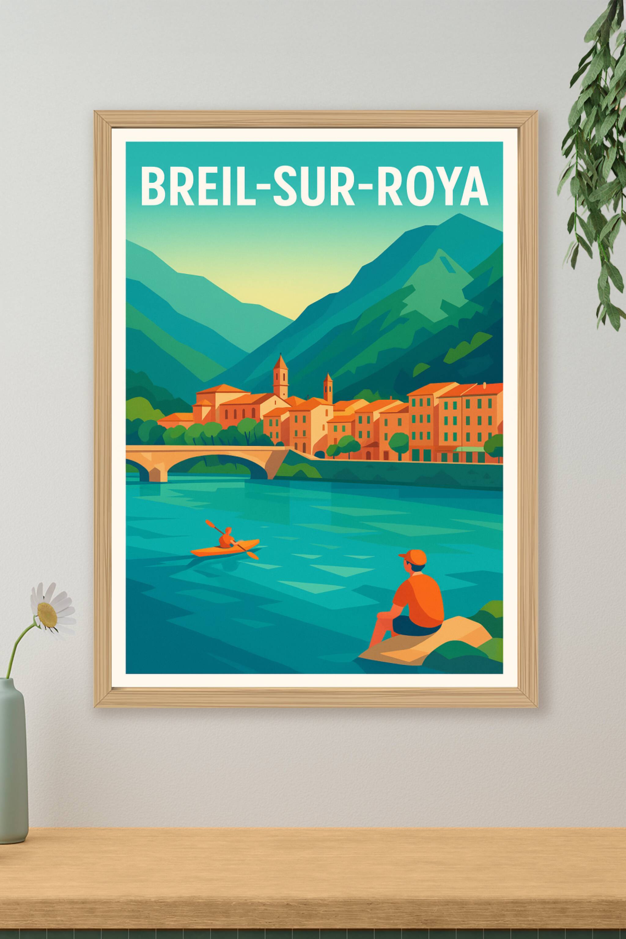 Affiche de Breil-sur-Roya - L'évasion au cœur des montagnes