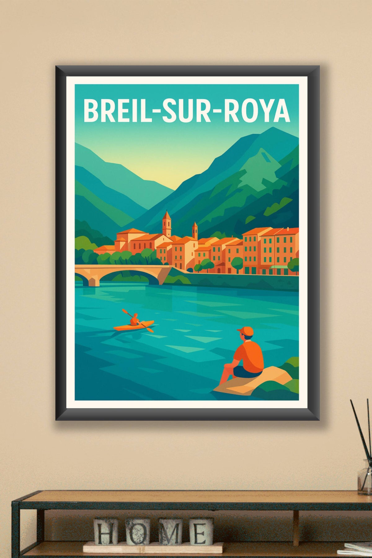Affiche de Breil-sur-Roya - L'évasion au cœur des montagnes