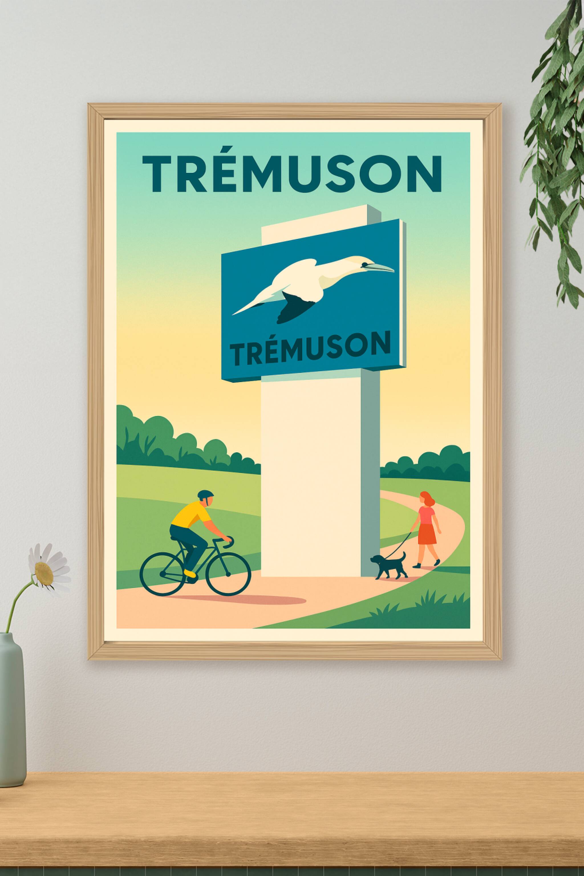 Affiche de Trémuson - L’appel de la nature et de la balade