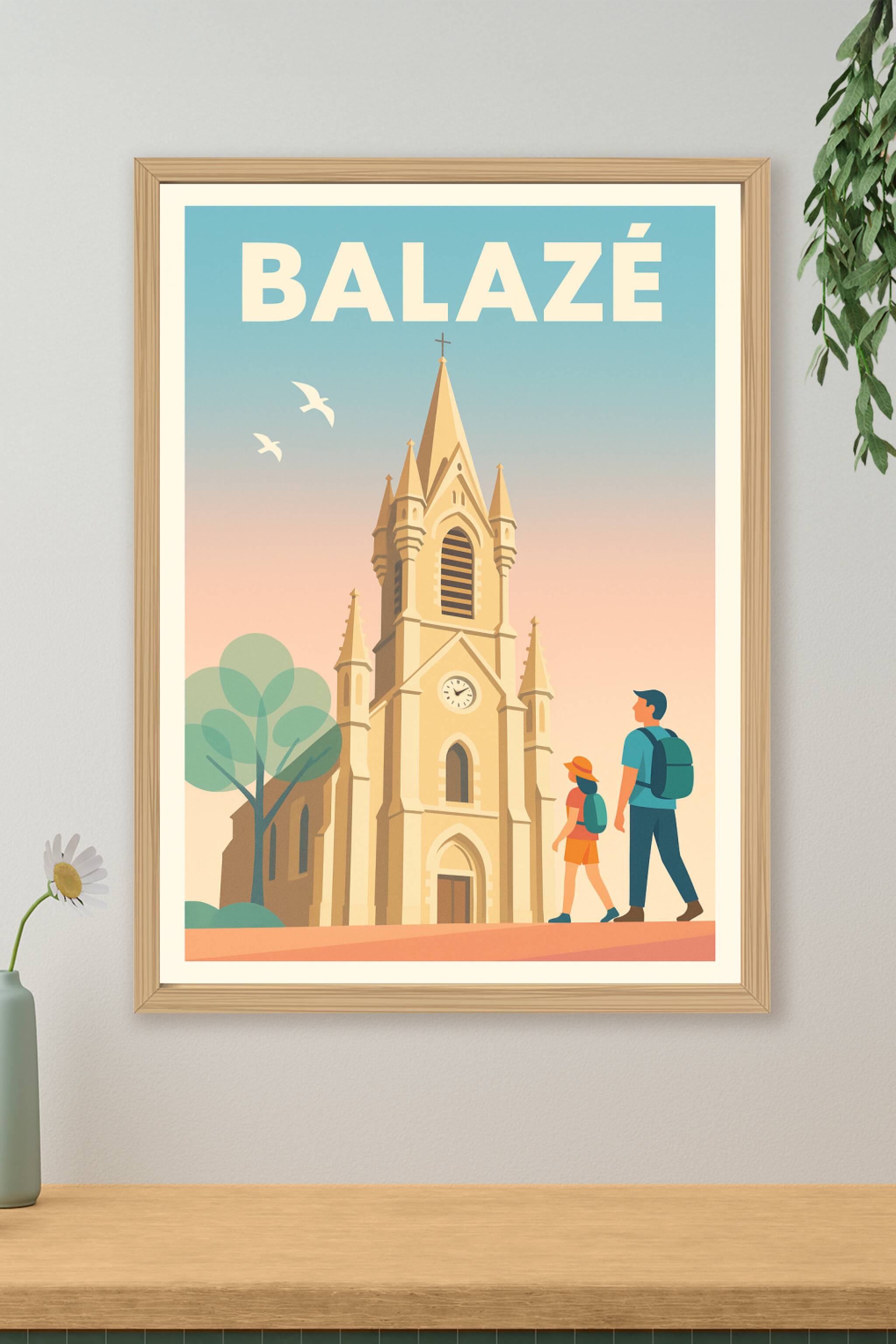 Affiche de Balazé - Voyage au cœur du patrimoine local
