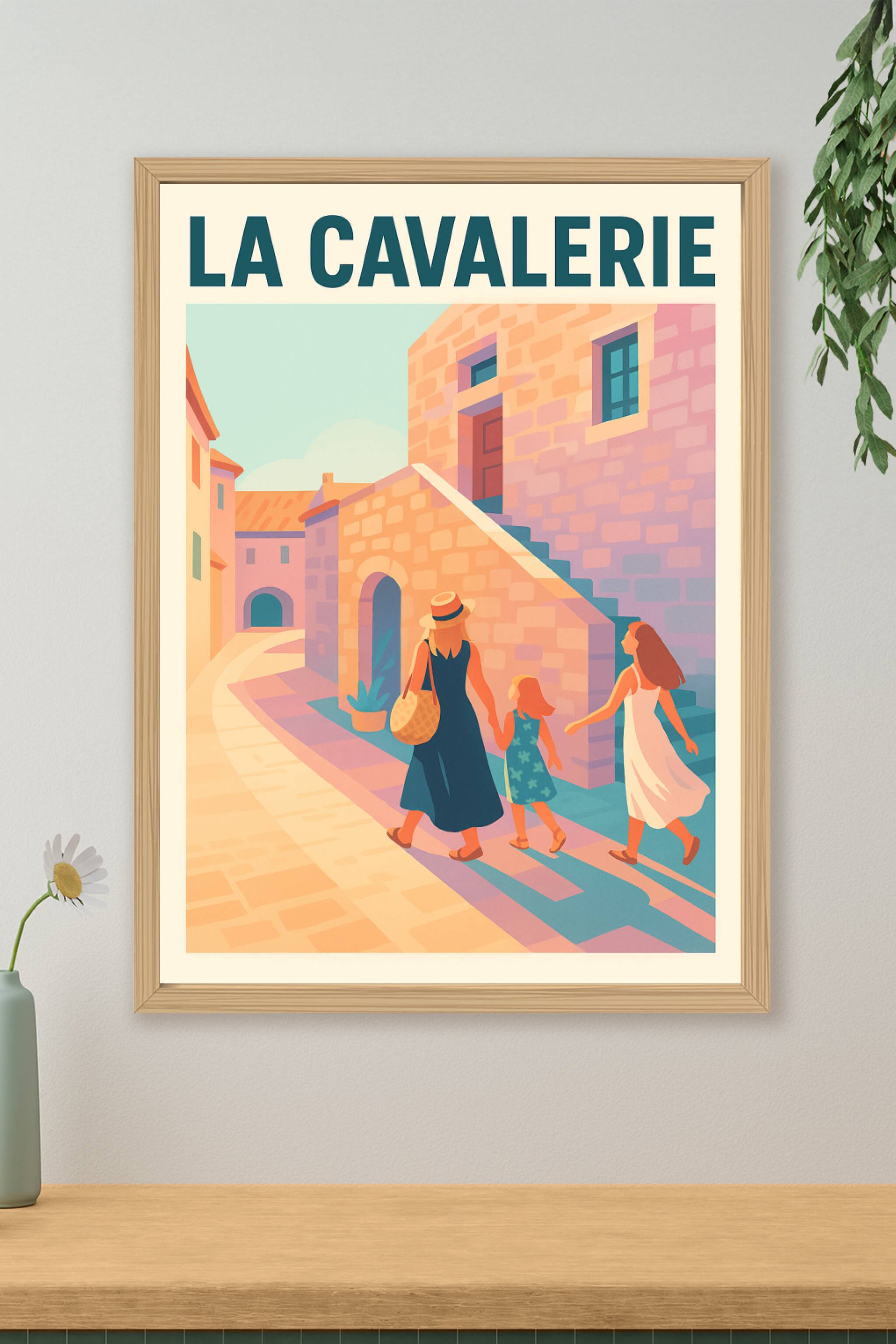 Affiche de La Cavalerie - Balade en douceur au cœur du village