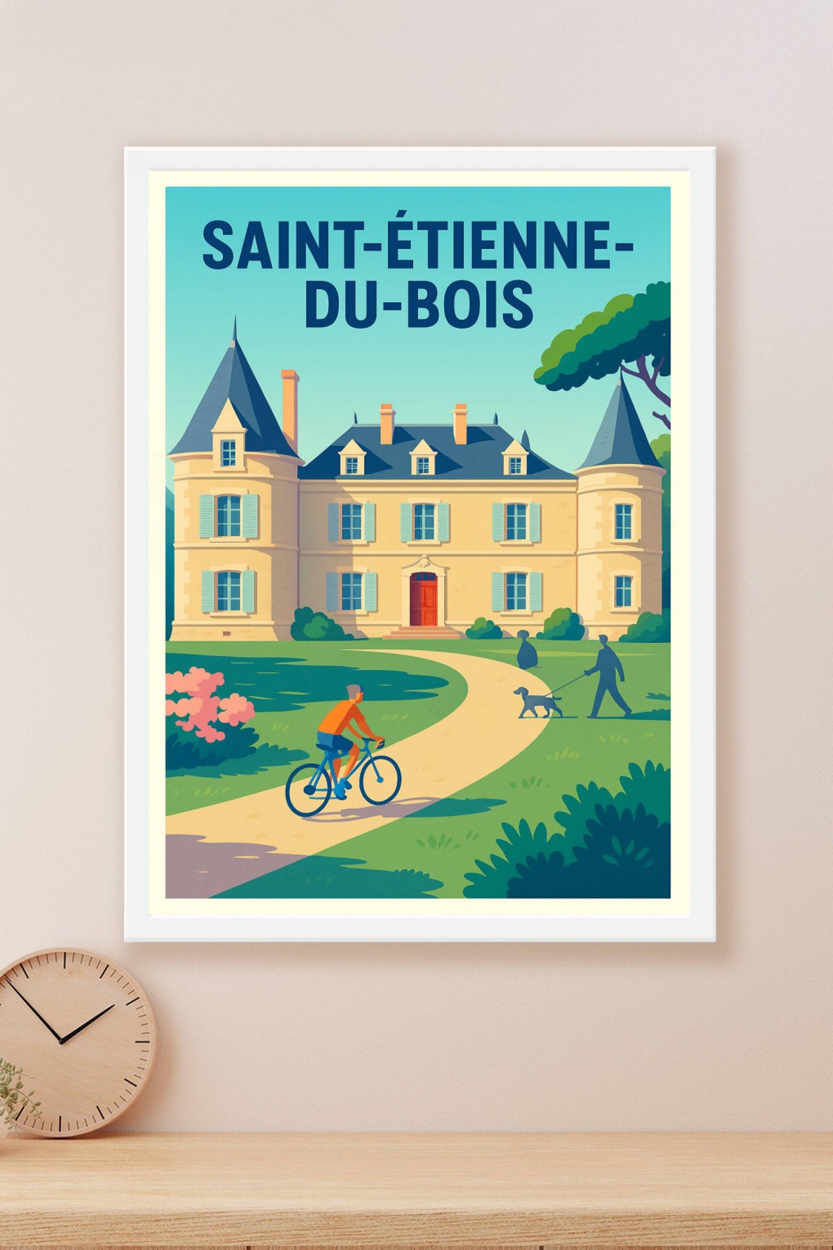 Affiche de Saint-Étienne-du-Bois - Charme et sérénité en pleine nature