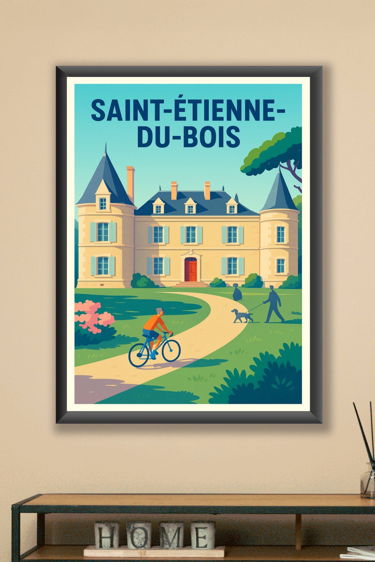 Affiche de Saint-Étienne-du-Bois - Charme et sérénité en pleine nature