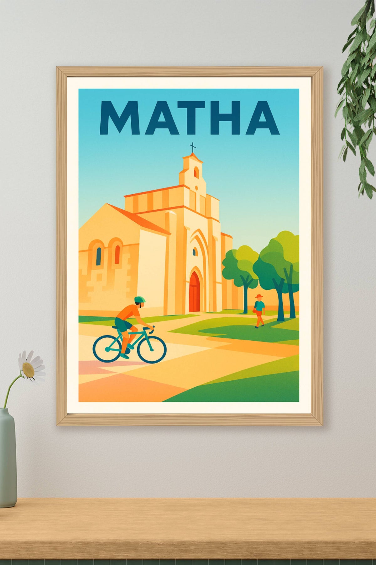 Affiche de Matha - Charme et sérénité en Pays Saintongeais