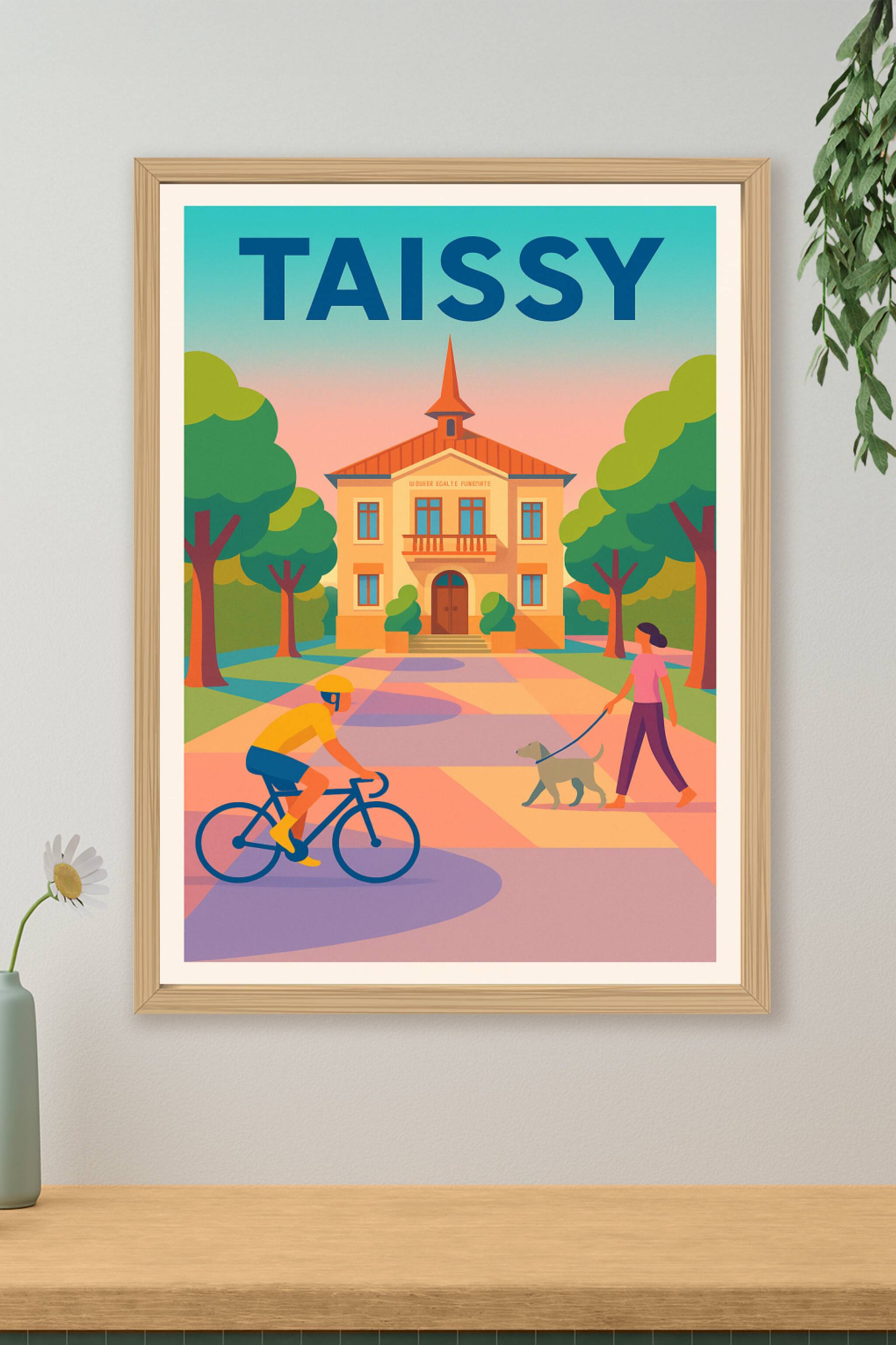 Affiche de Taissy - Flânerie paisible et charme local