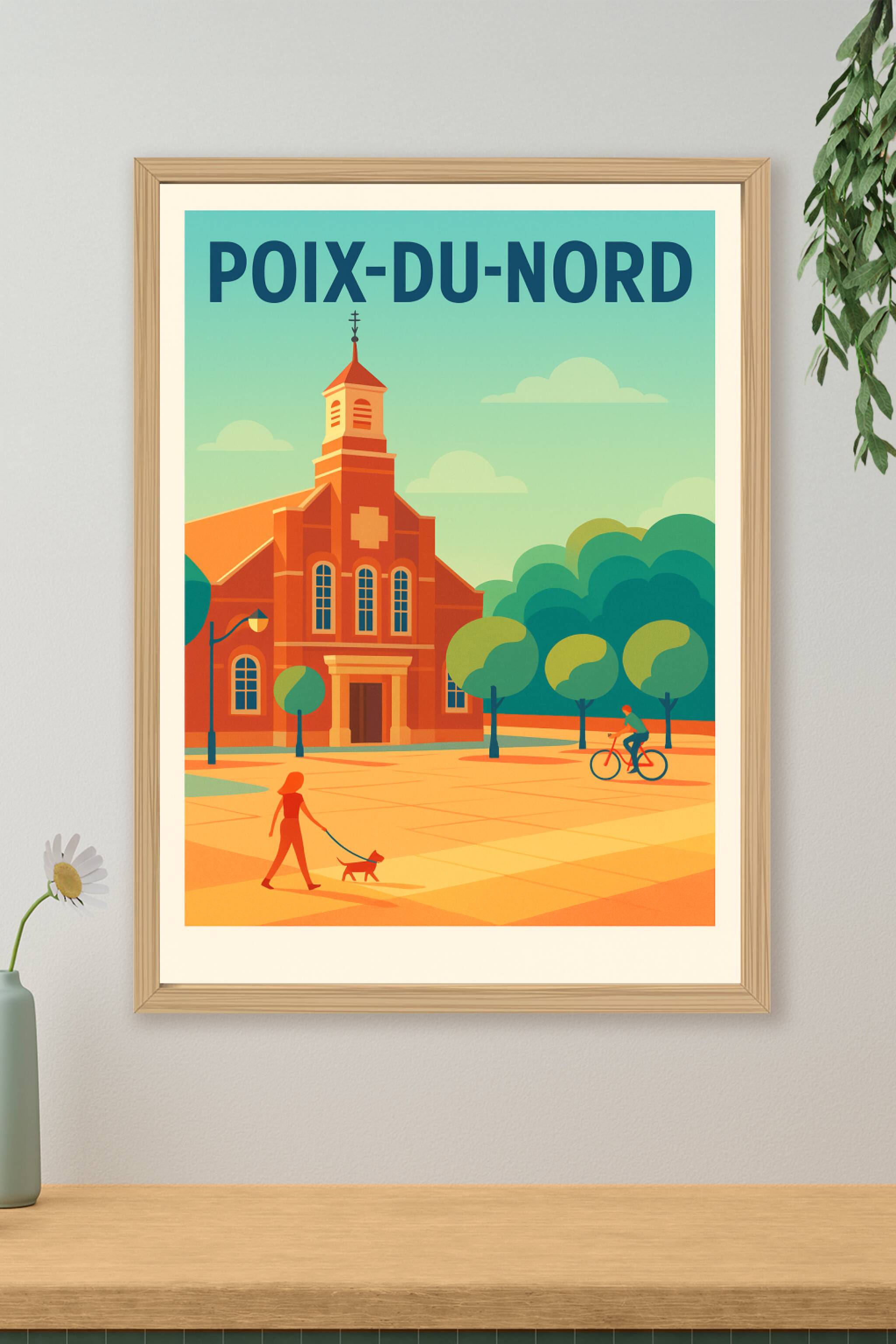 Affiche de Poix-du-Nord - Charme et sérénité au cœur du Nord