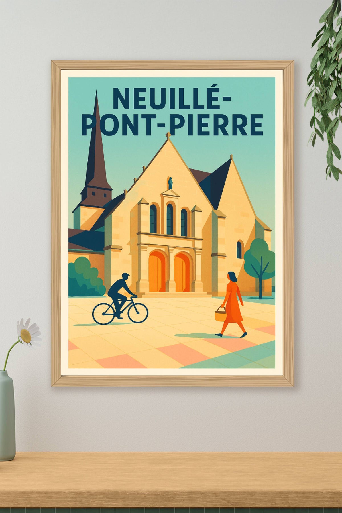 Affiche de Neuillé-Pont-Pierre - Charme et sérénité au cœur de la ville
