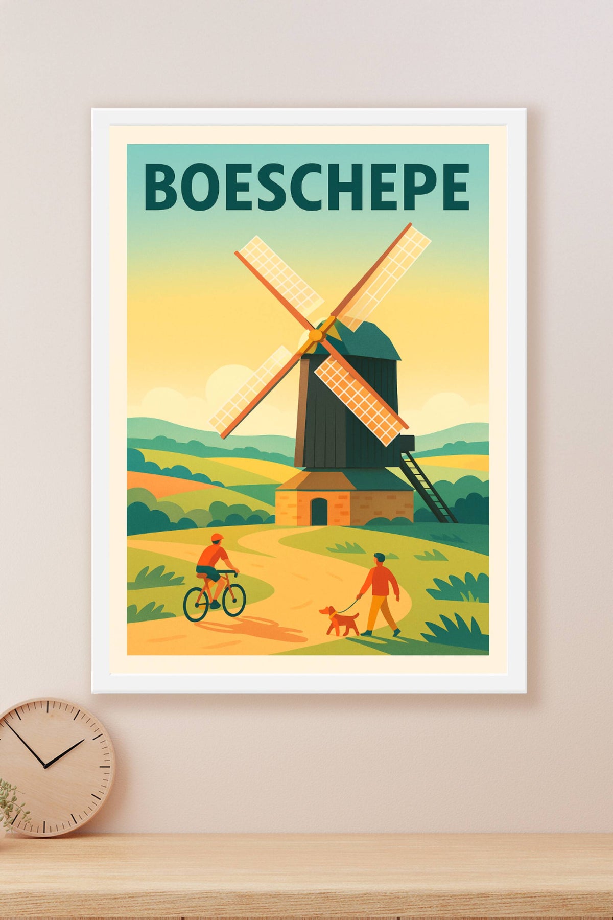 Affiche de Boeschepe - L'harmonie entre nature et patrimoine