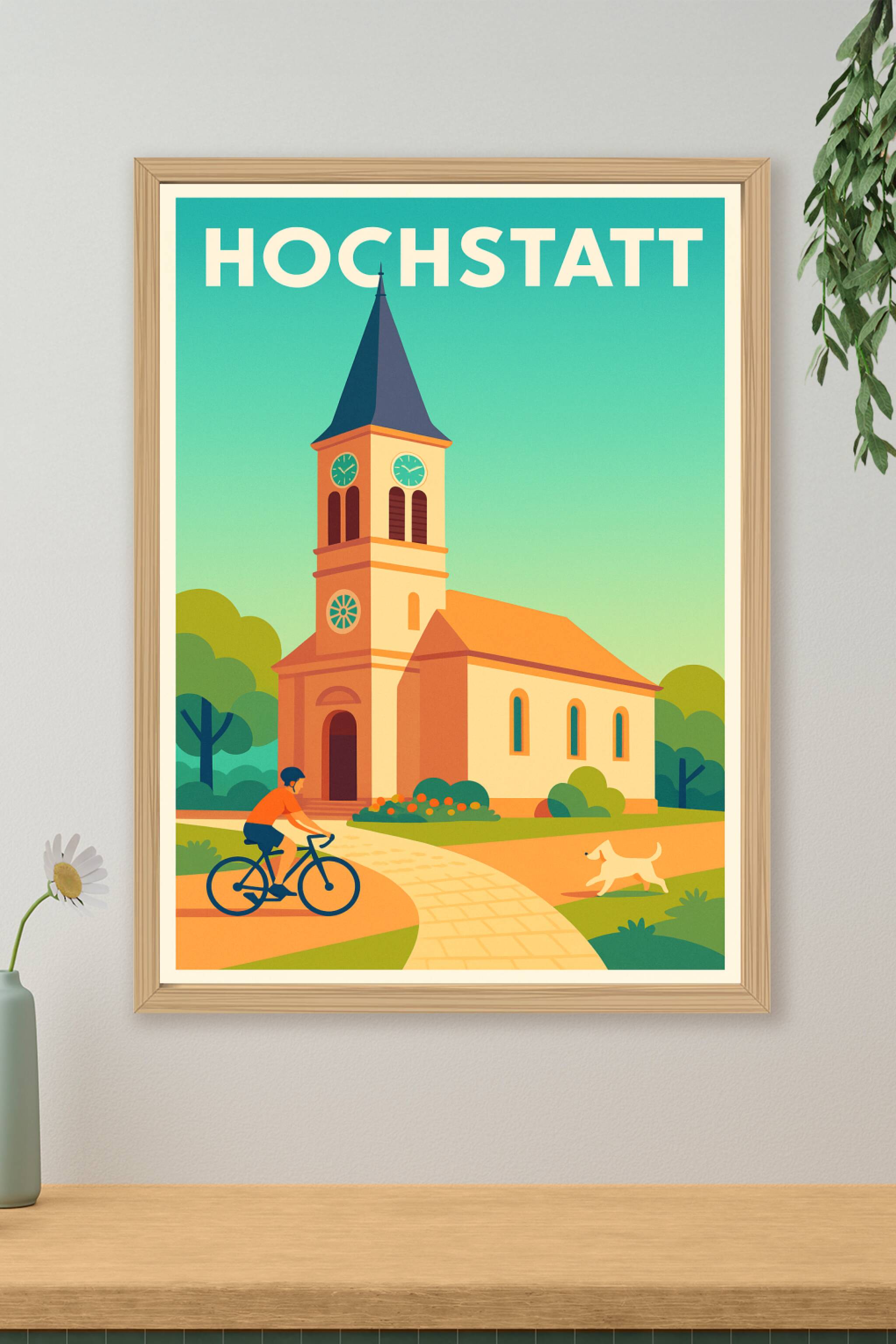 Affiche de Hochstatt - Charme paisible de campagne