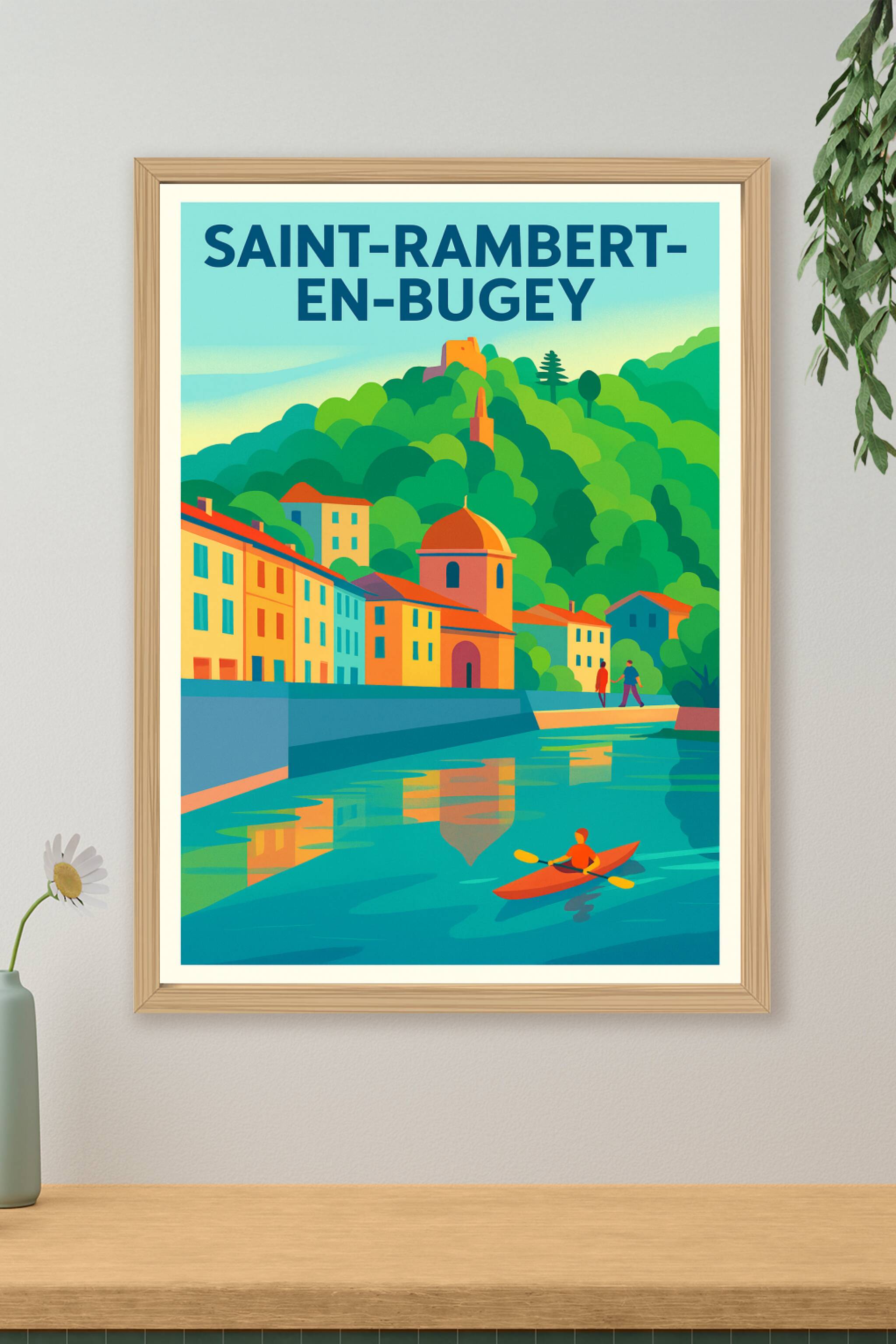 Affiche de Saint-Rambert-en-Bugey - Charme bucolique au bord de l'eau