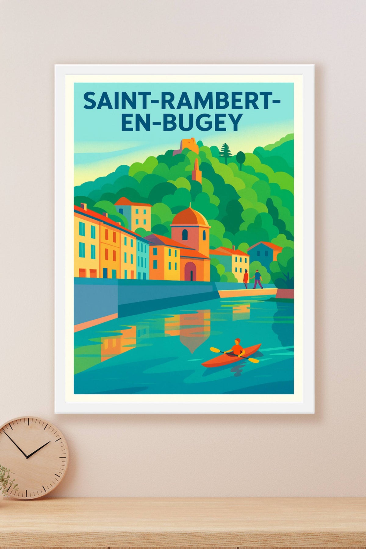 Affiche de Saint-Rambert-en-Bugey - Charme bucolique au bord de l'eau