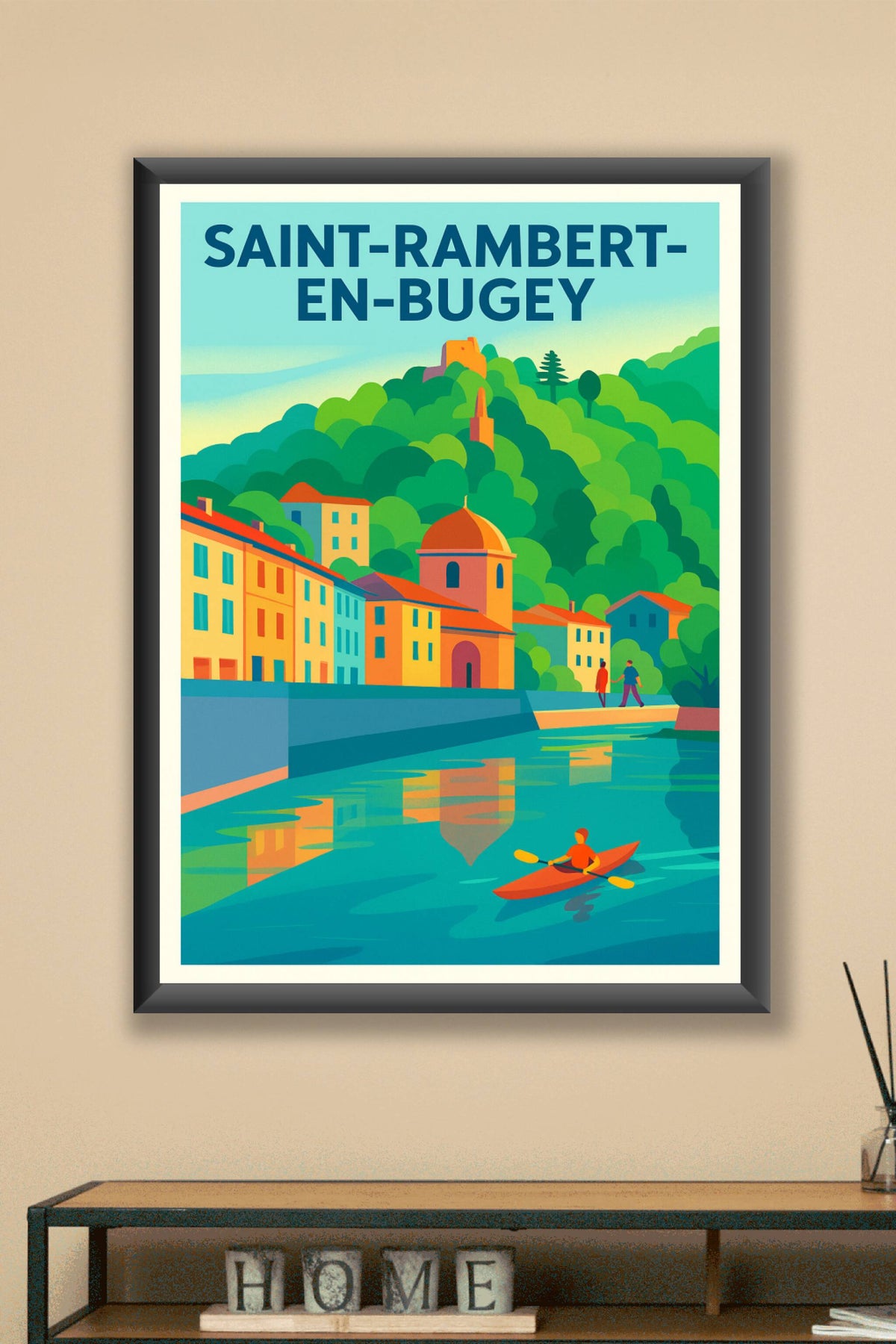 Affiche de Saint-Rambert-en-Bugey - Charme bucolique au bord de l'eau
