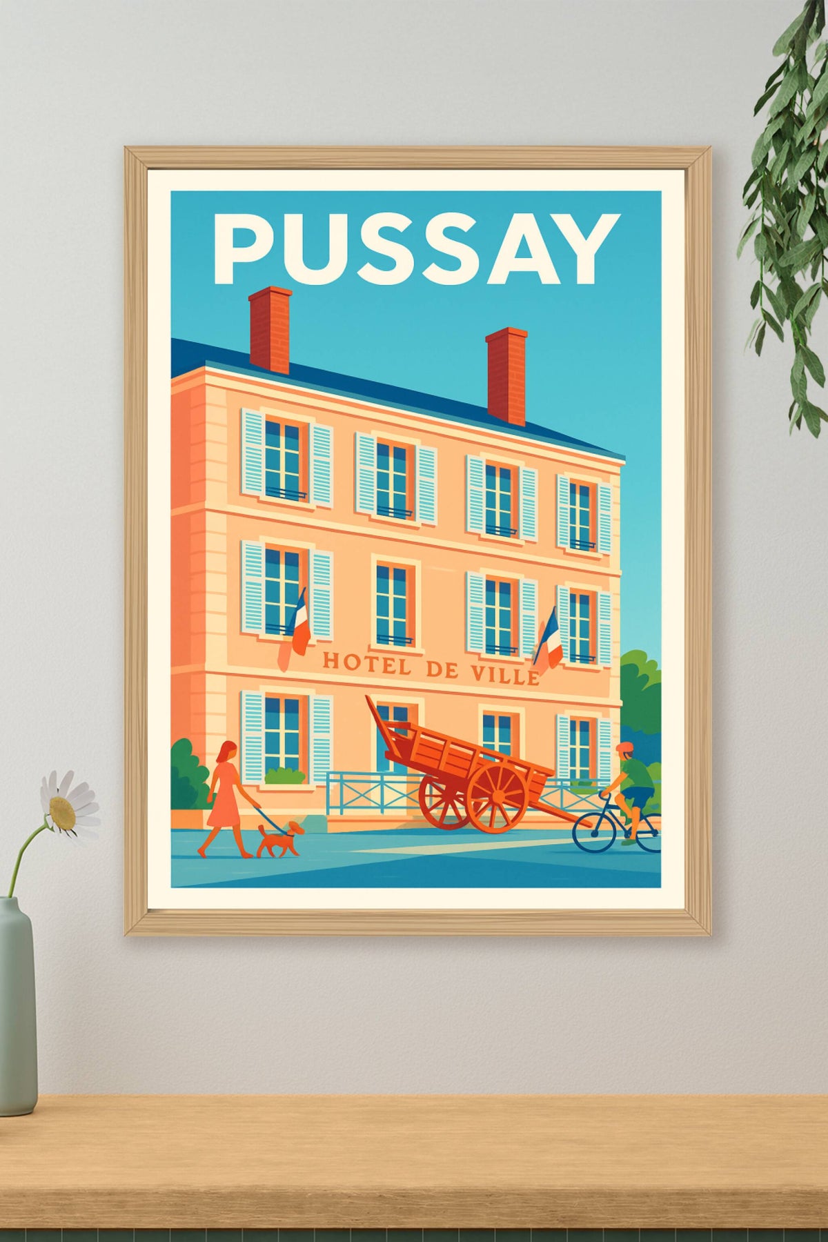 Affiche de Pussay - Charme et sérénité au cœur de la ville