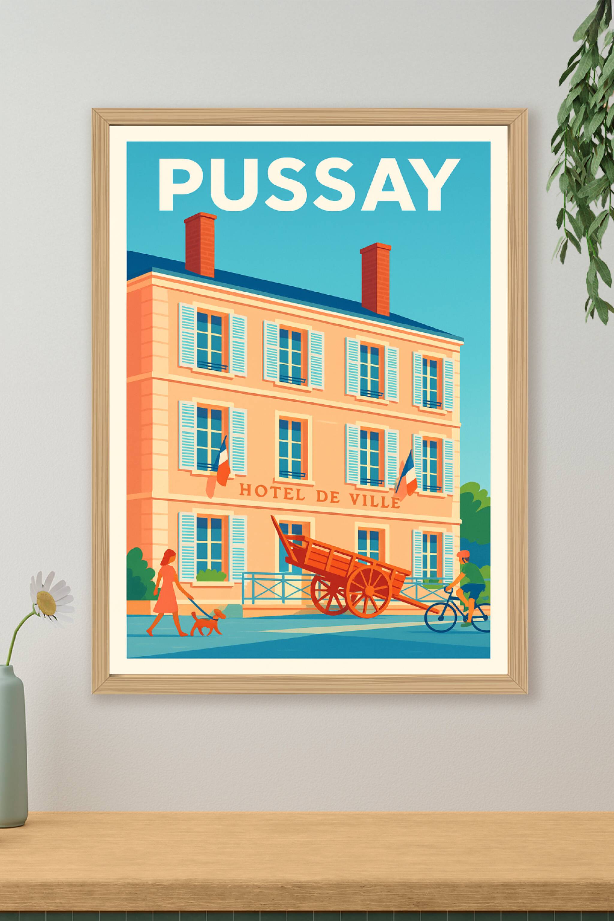 Affiche de Pussay - Charme et sérénité au cœur de la ville