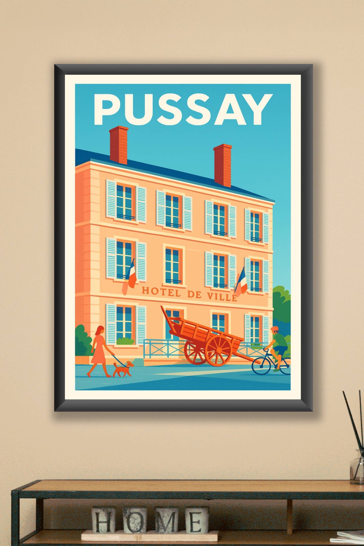 Affiche de Pussay - Charme et sérénité au cœur de la ville