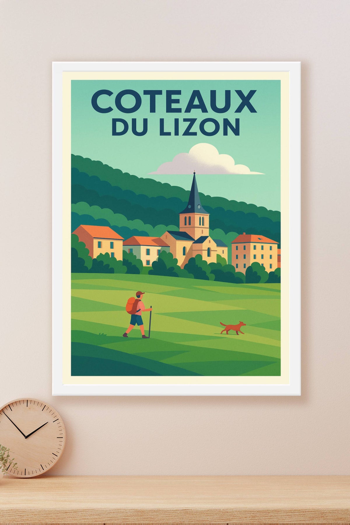 Affiche de Coteaux du Lizon - Évasion et nature au cœur du Jura