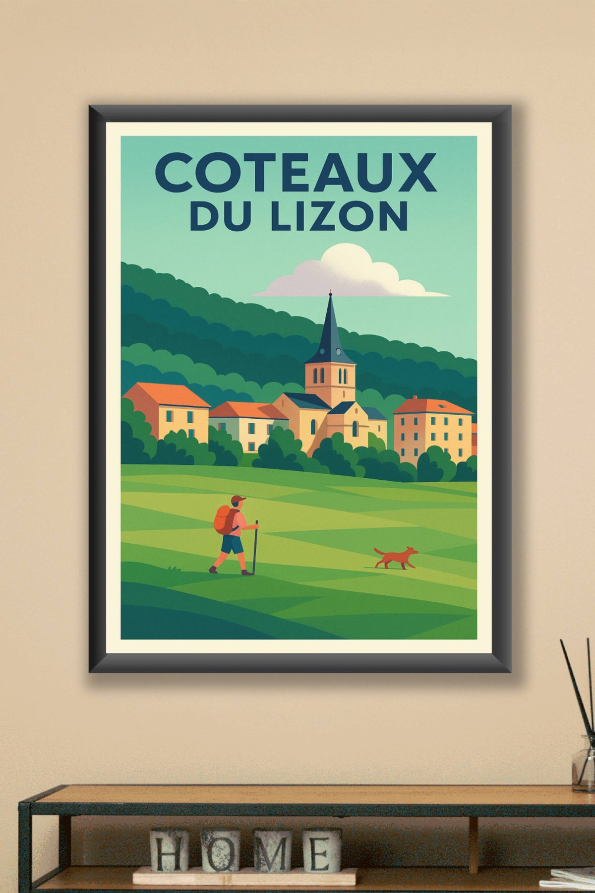 Affiche de Coteaux du Lizon - Évasion et nature au cœur du Jura