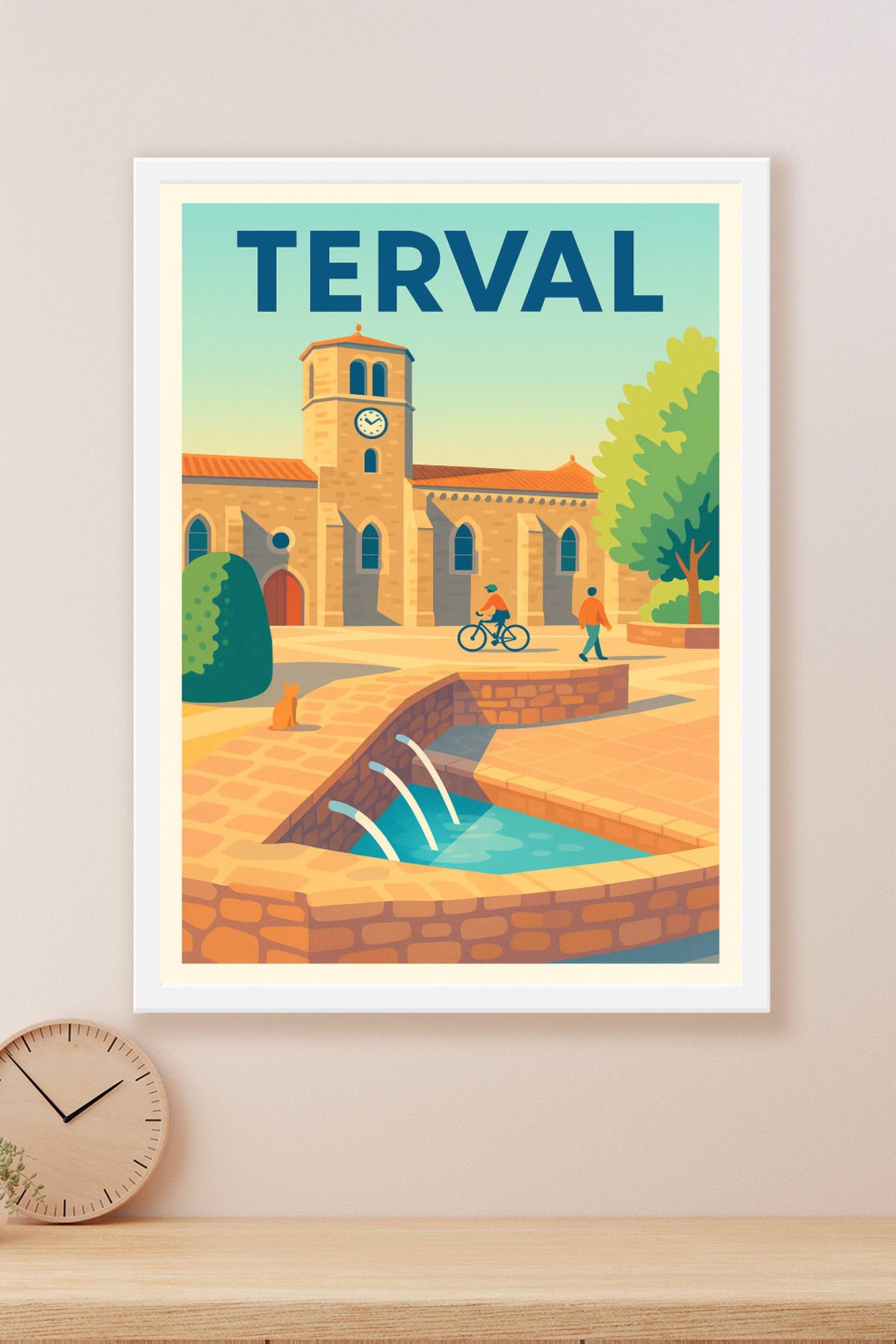 Affiche de Terval - Charme et quiétude au cœur de la ville