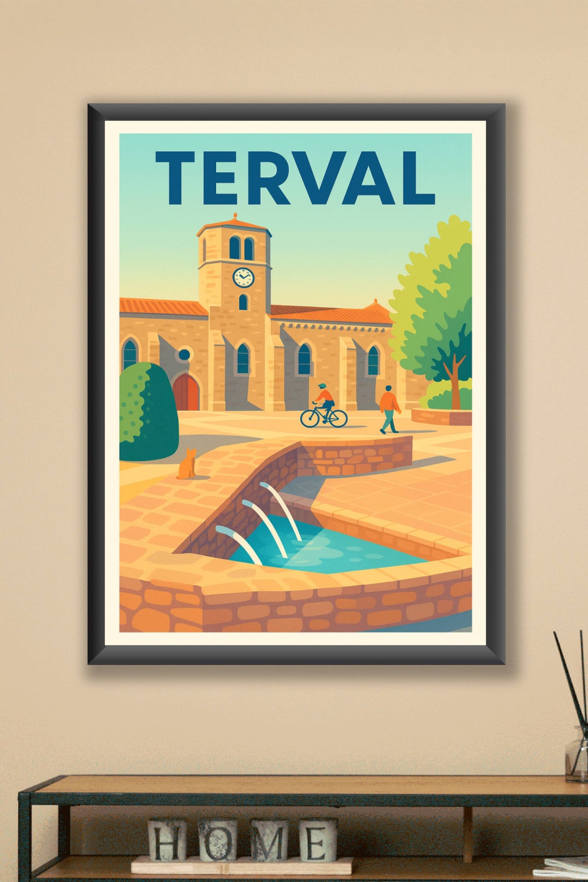 Affiche de Terval - Charme et quiétude au cœur de la ville
