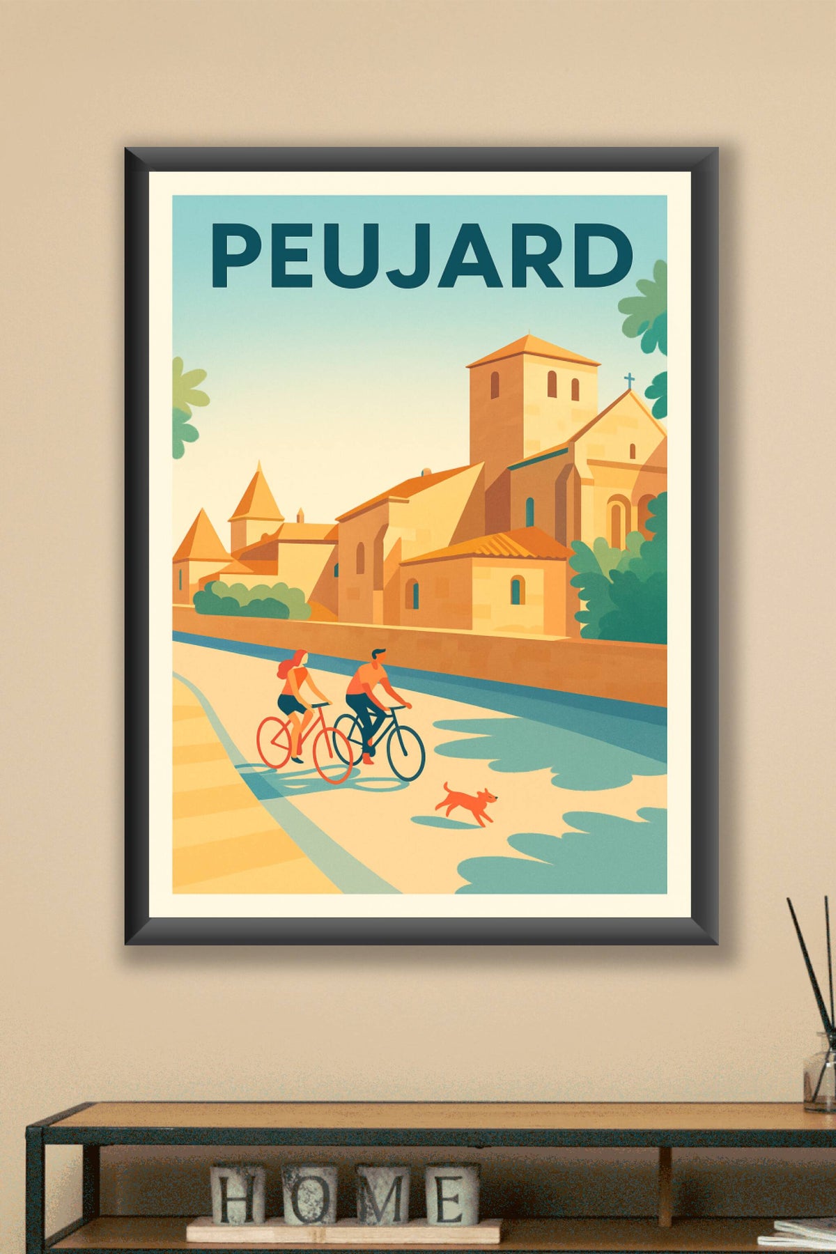 Affiche de Peujard - Balade tranquille dans un village charmant
