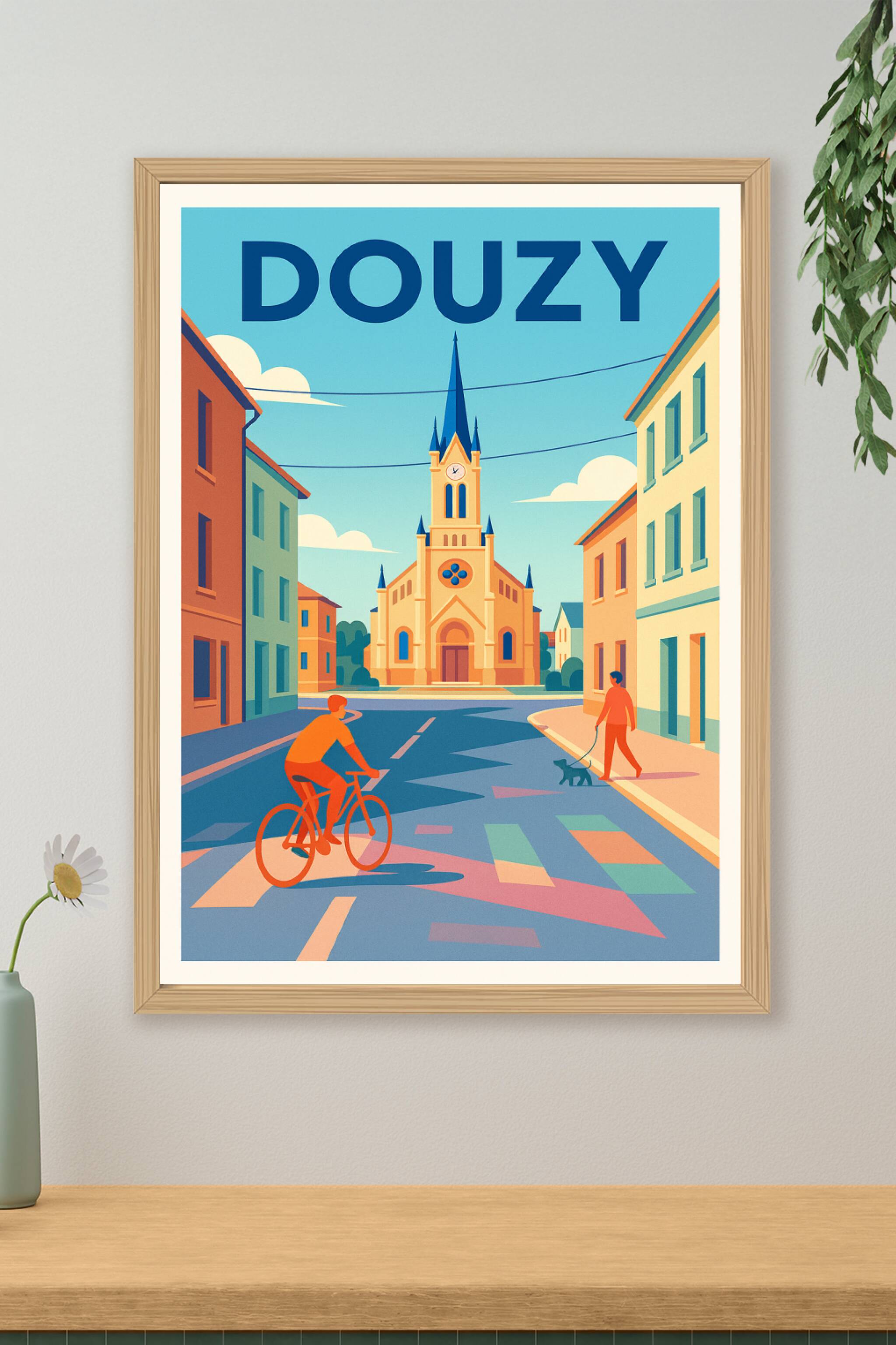 Affiche de Douzy - Charme tranquille au cœur de la ville