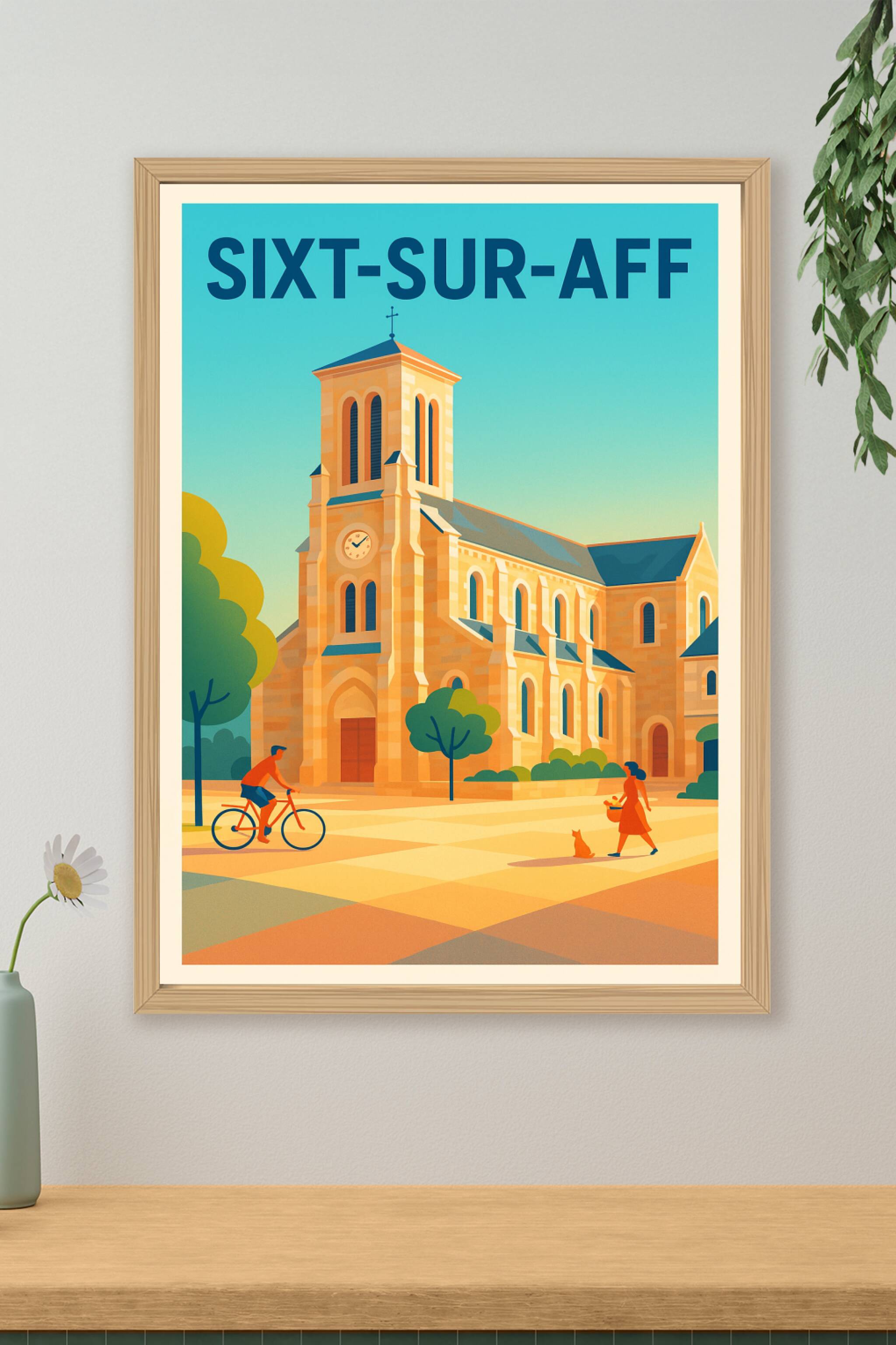 Affiche de Sixt-sur-Aff - Charme et sérénité au cœur de la Bretagne