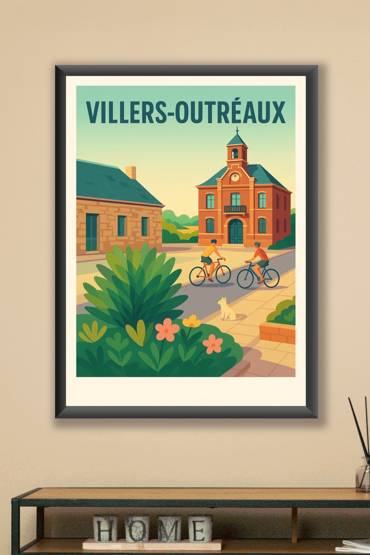 Affiche de Villers-Outréaux - Sérénité et charme du village
