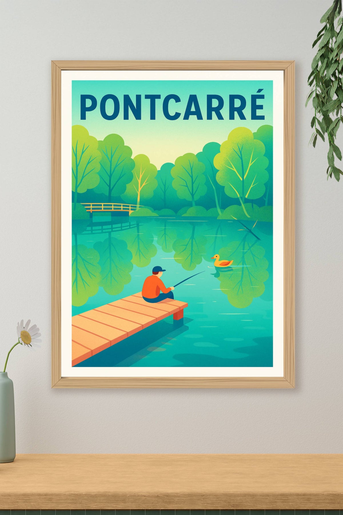 Affiche de Pontcarré - Escapade paisible au bord de l'eau