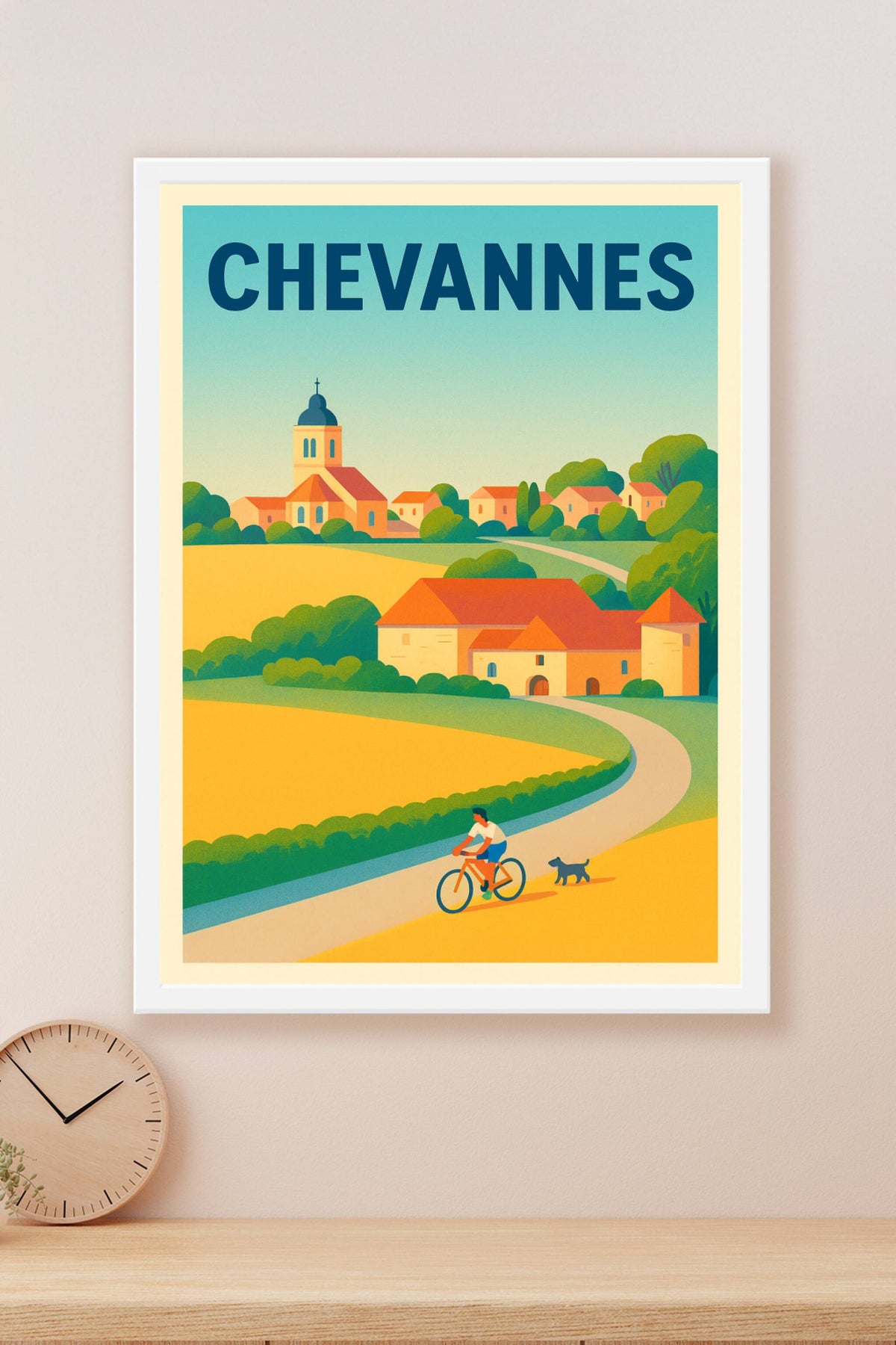 Affiche de Chevannes - Une escapade champêtre en Provence