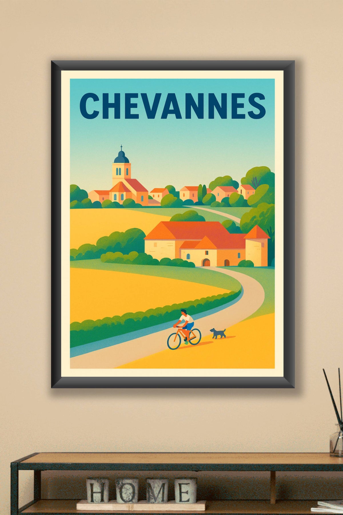 Affiche de Chevannes - Une escapade champêtre en Provence