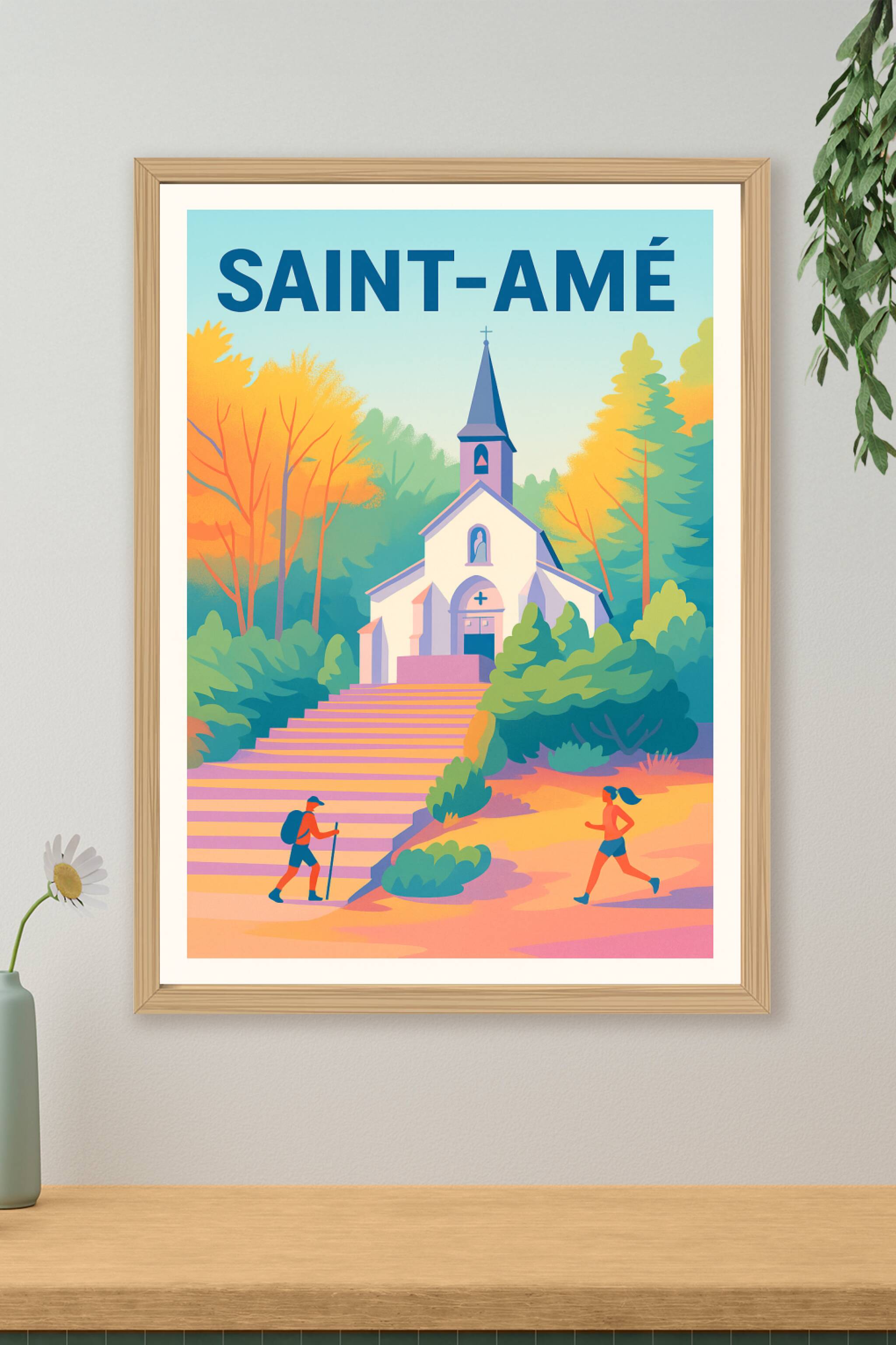 Affiche de Saint-Amé - Évasion nature et patrimoine