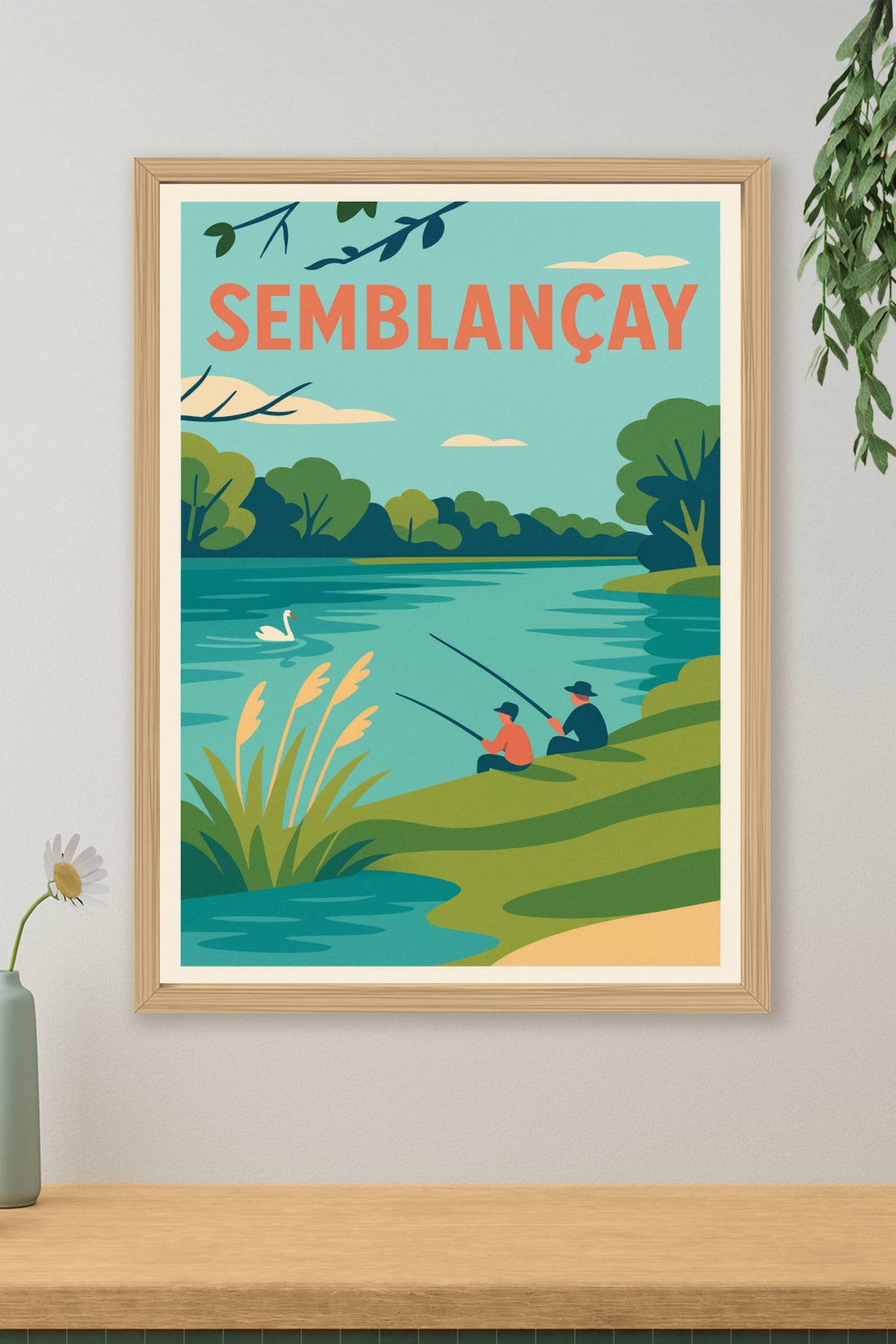 Affiche de Semblançay - Escapade paisible au bord de l'eau