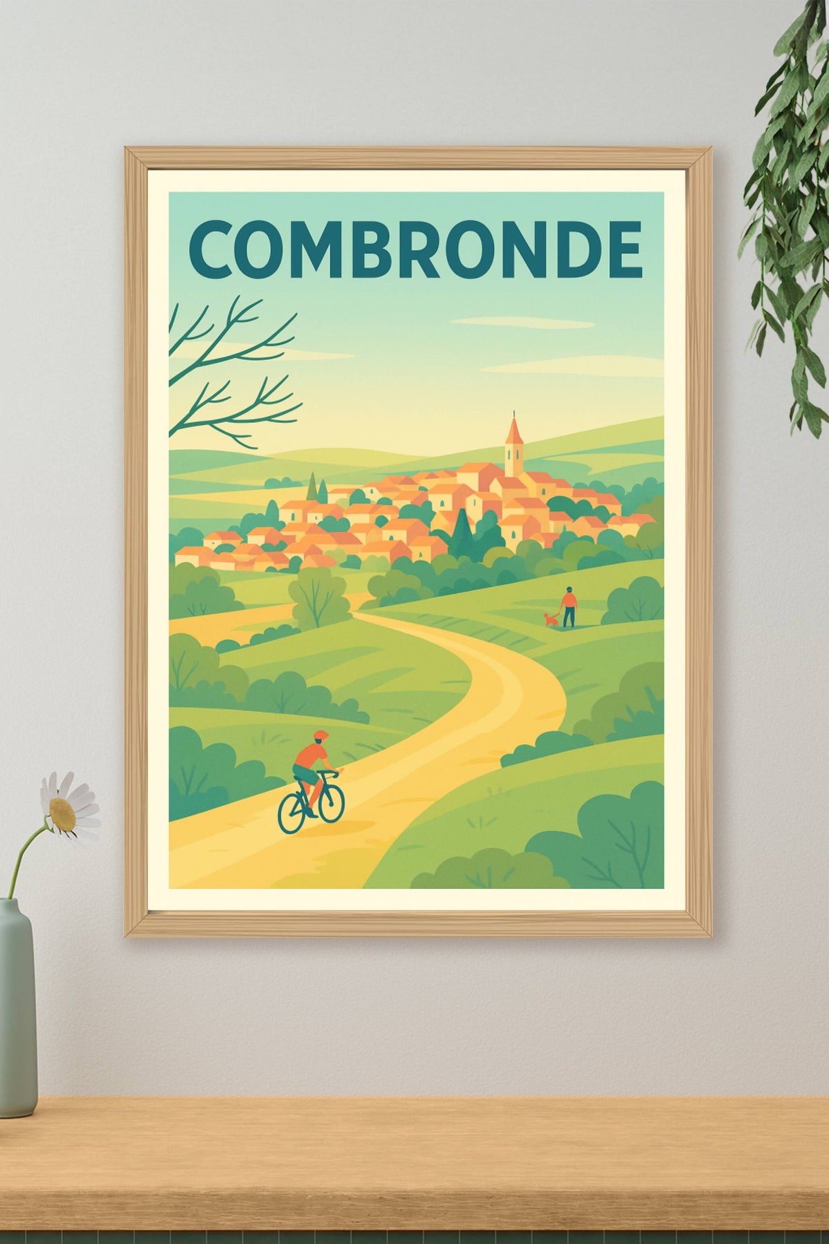 Affiche de Combronde - Charme bucolique au cœur de la nature