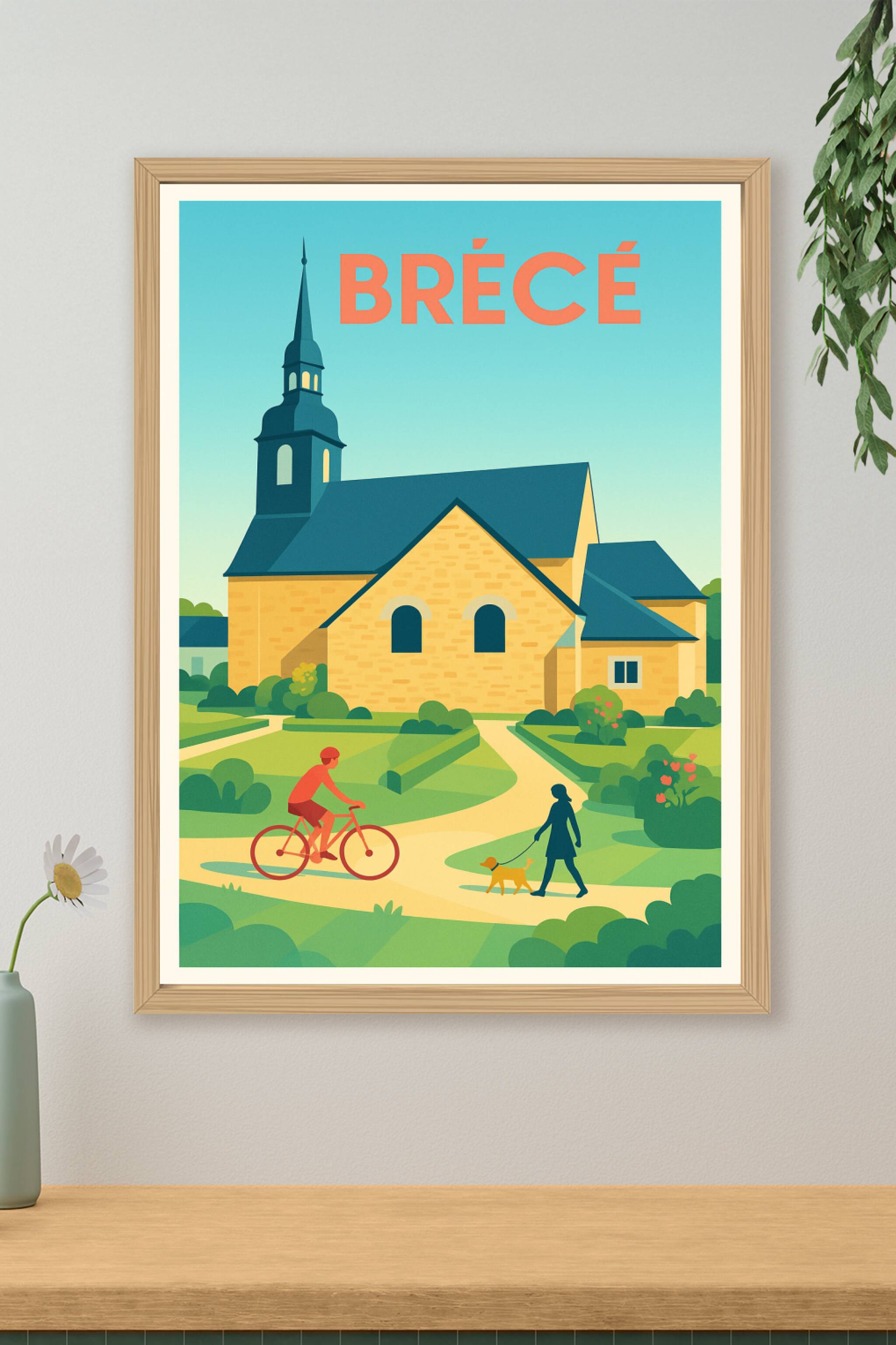 Affiche de Brécé - Harmonie et douceur de vie