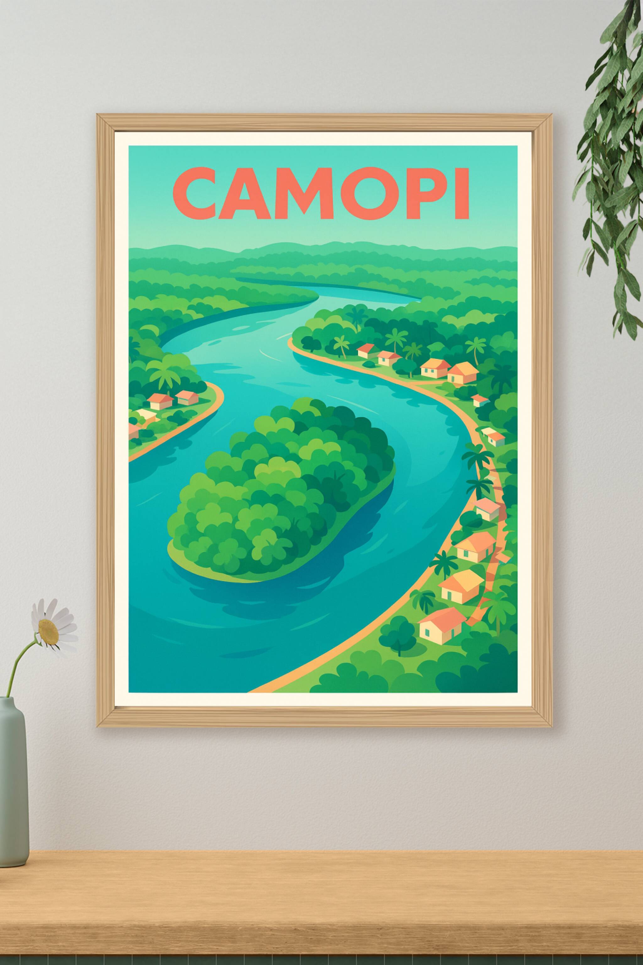 Affiche de Camopi - Évasion au cœur de la nature amazonienne