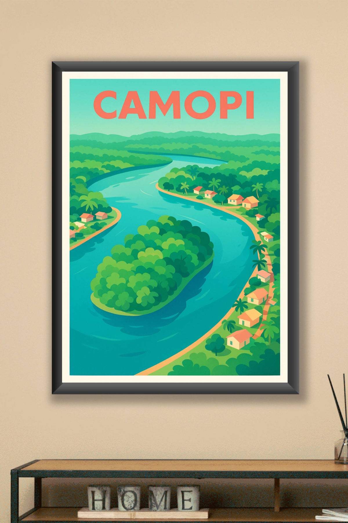 Affiche de Camopi - Évasion au cœur de la nature amazonienne