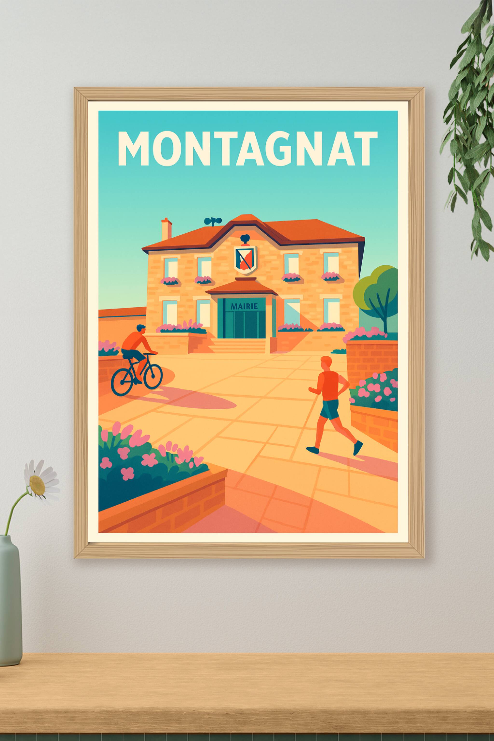 Affiche de Montagnat - Charme et Sérénité au cœur du village