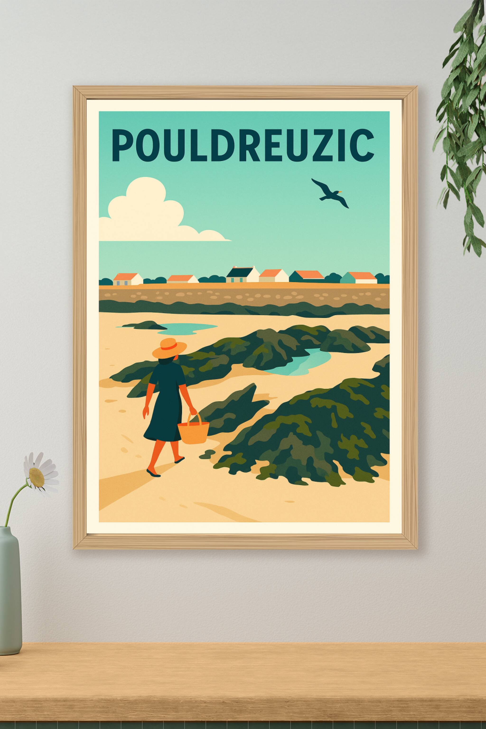 Affiche de Pouldreuzic - L'élégance d'un séjour breton intemporel