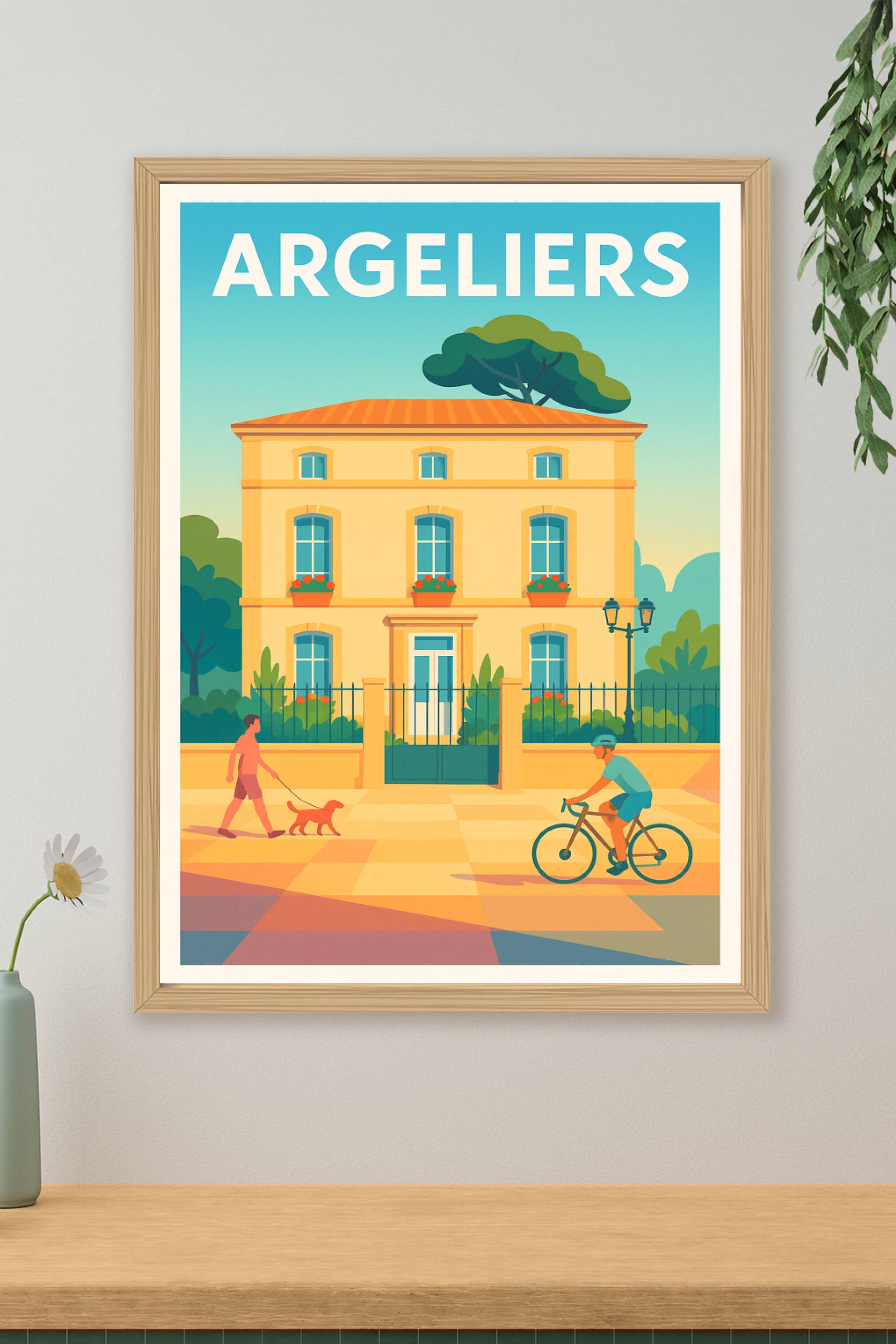 Affiche de Argeliers - Charme paisible et douceur de vivre