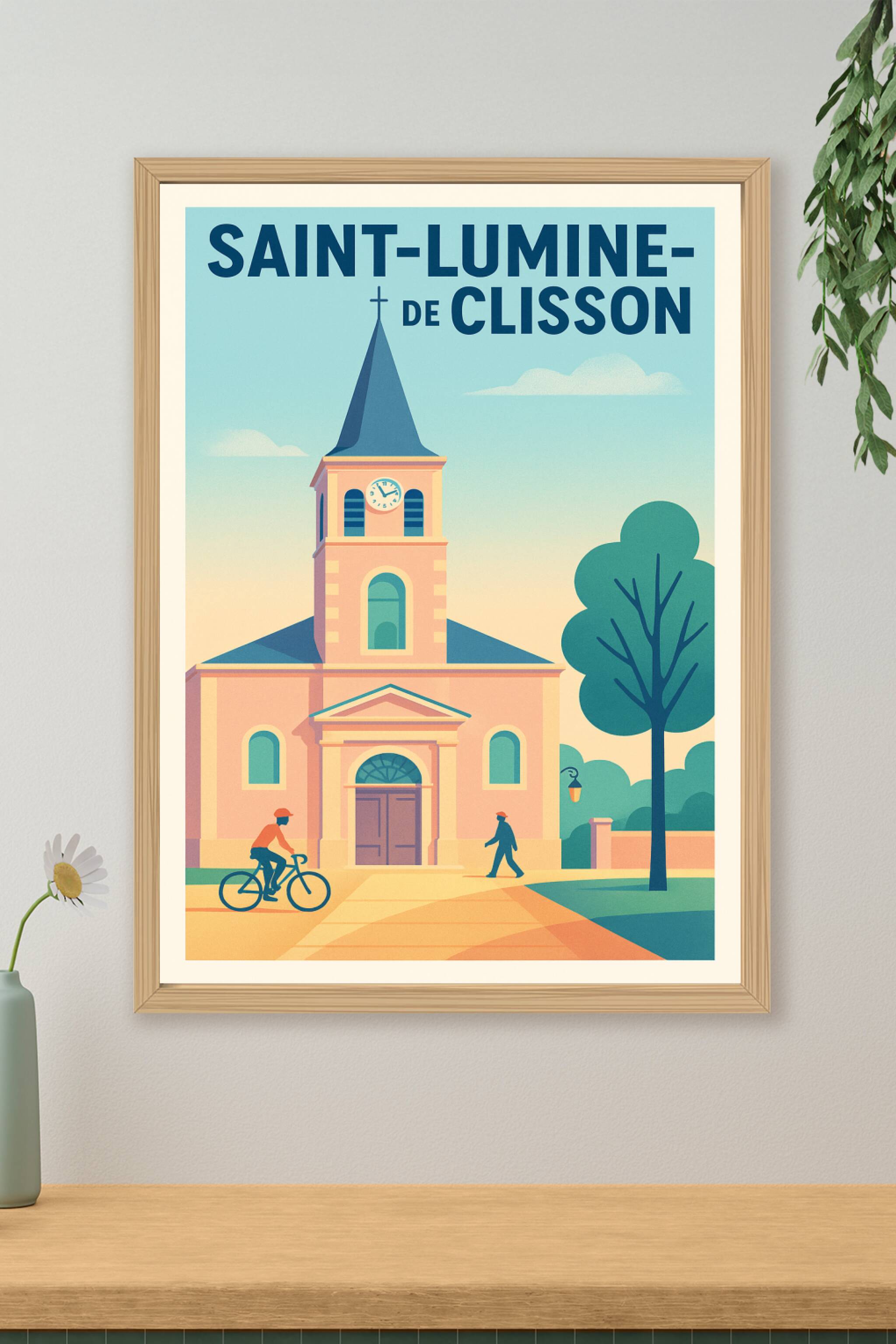 Affiche de Saint-Lumine-de-Clisson - Charme et sérénité au cœur de la ville
