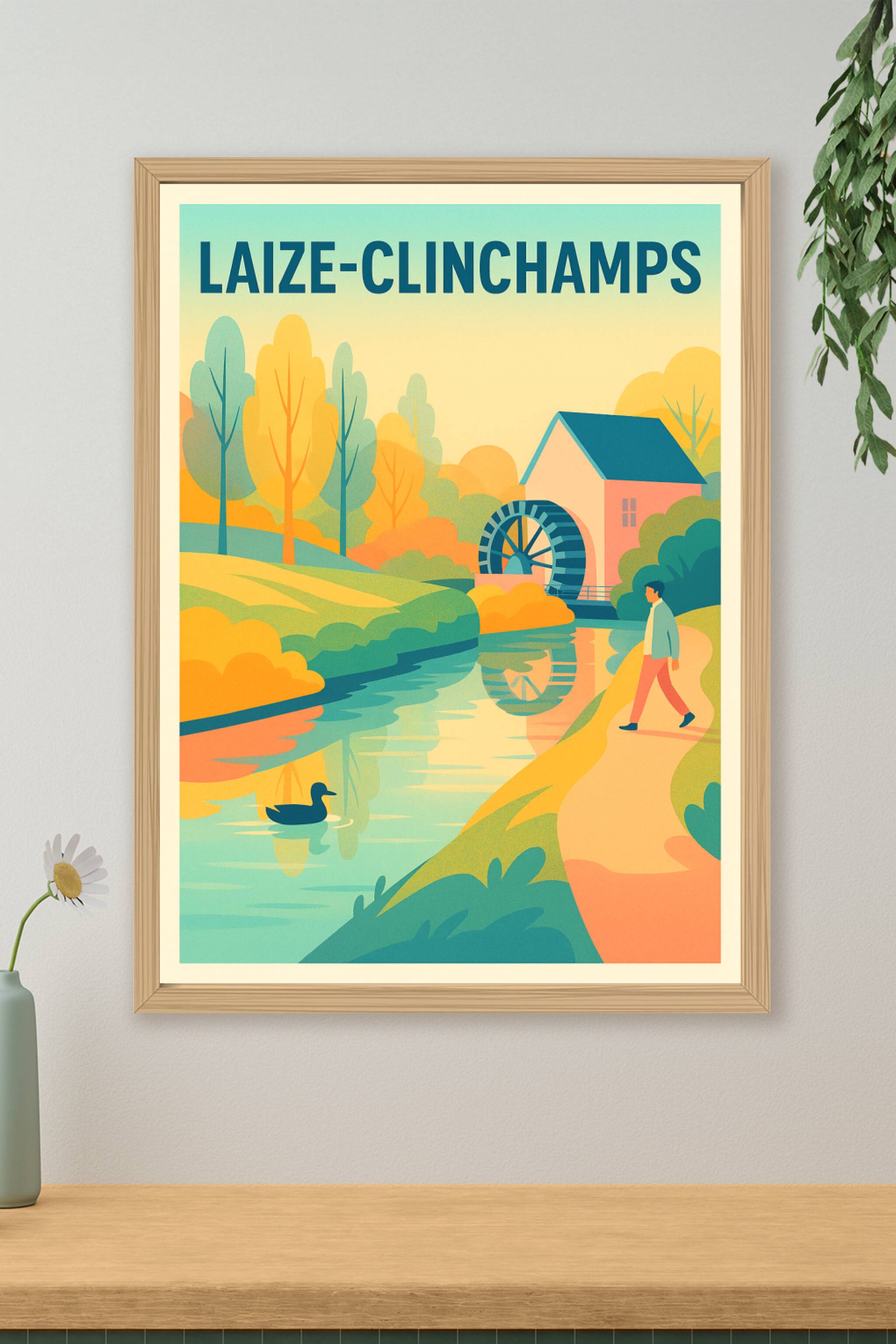 Affiche de Laize-Clinchamps - Charme naturel et ambiance bucolique
