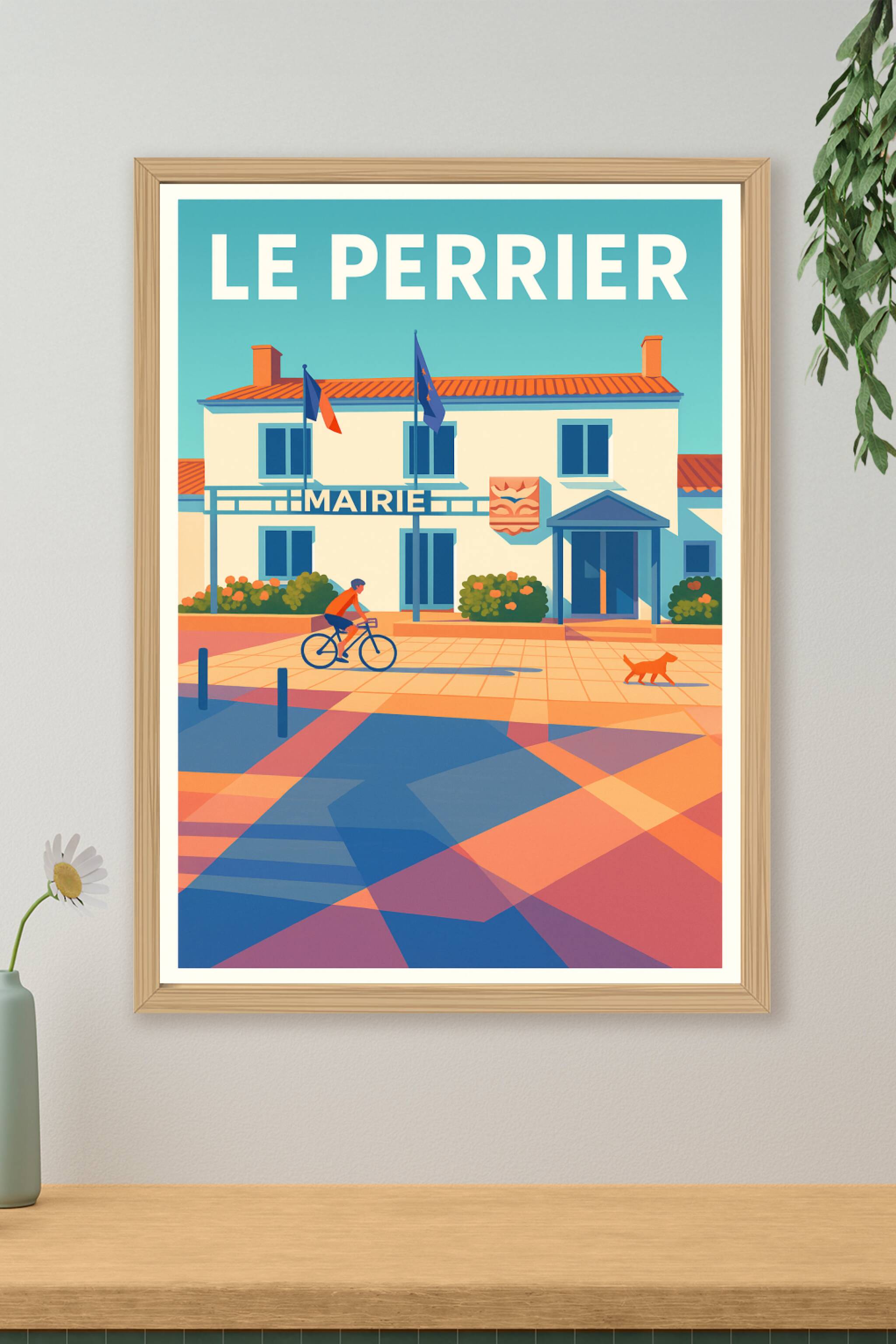 Affiche de Le Perrier - Charme paisible et authenticité locale